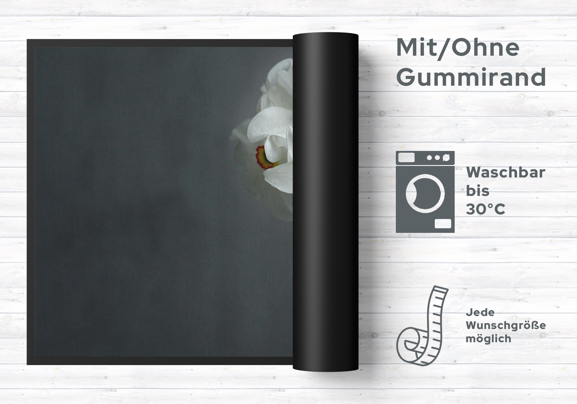 Fussmatte Blumenstrauß 10641