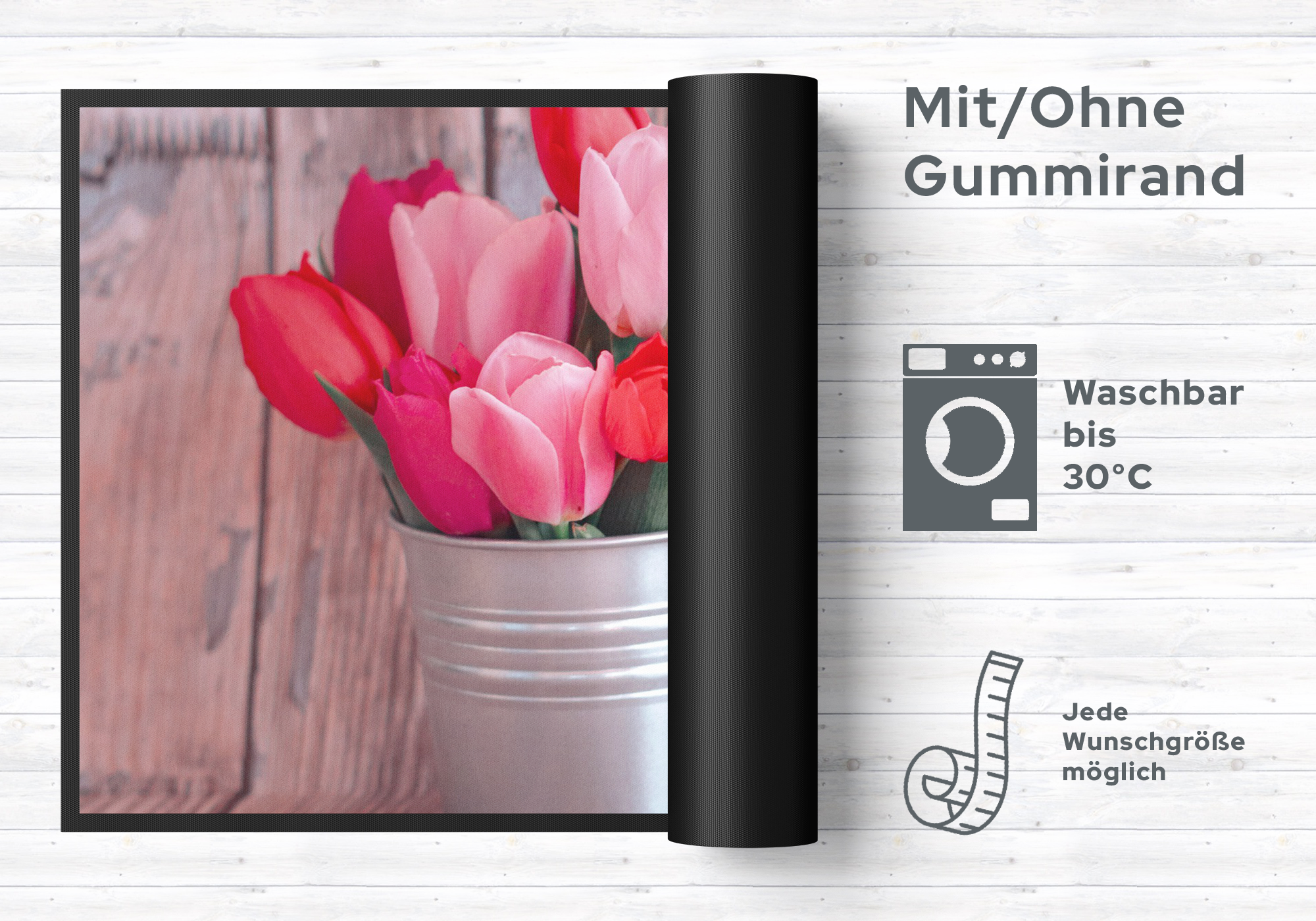 Fussmatte Blumenstrauß 10643