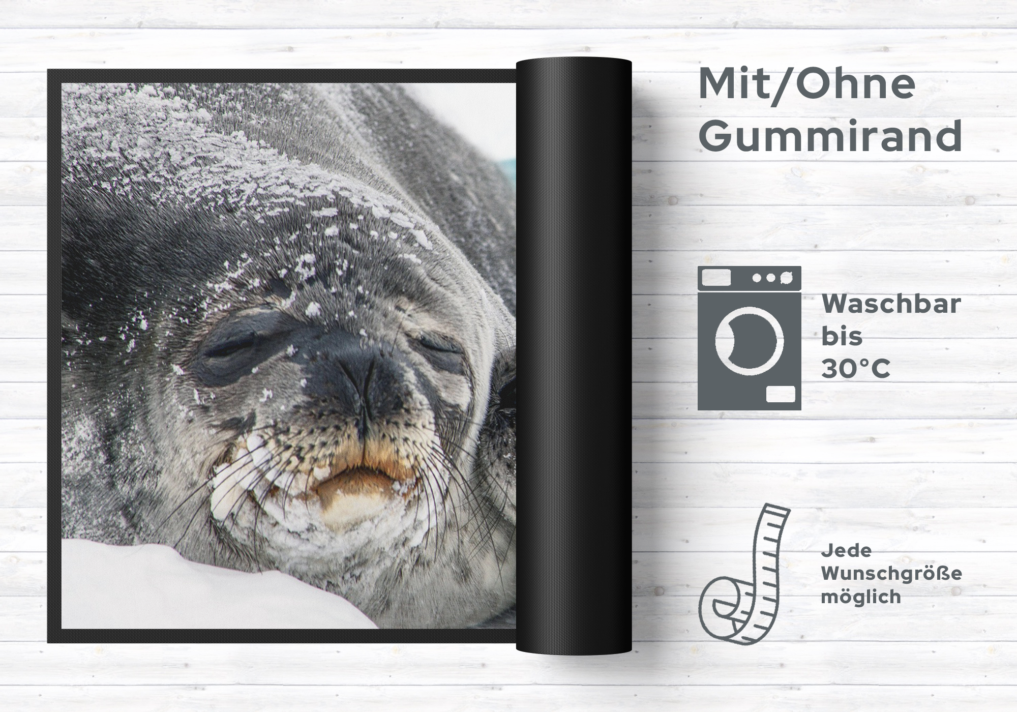 Fussmatte Robbe 10655