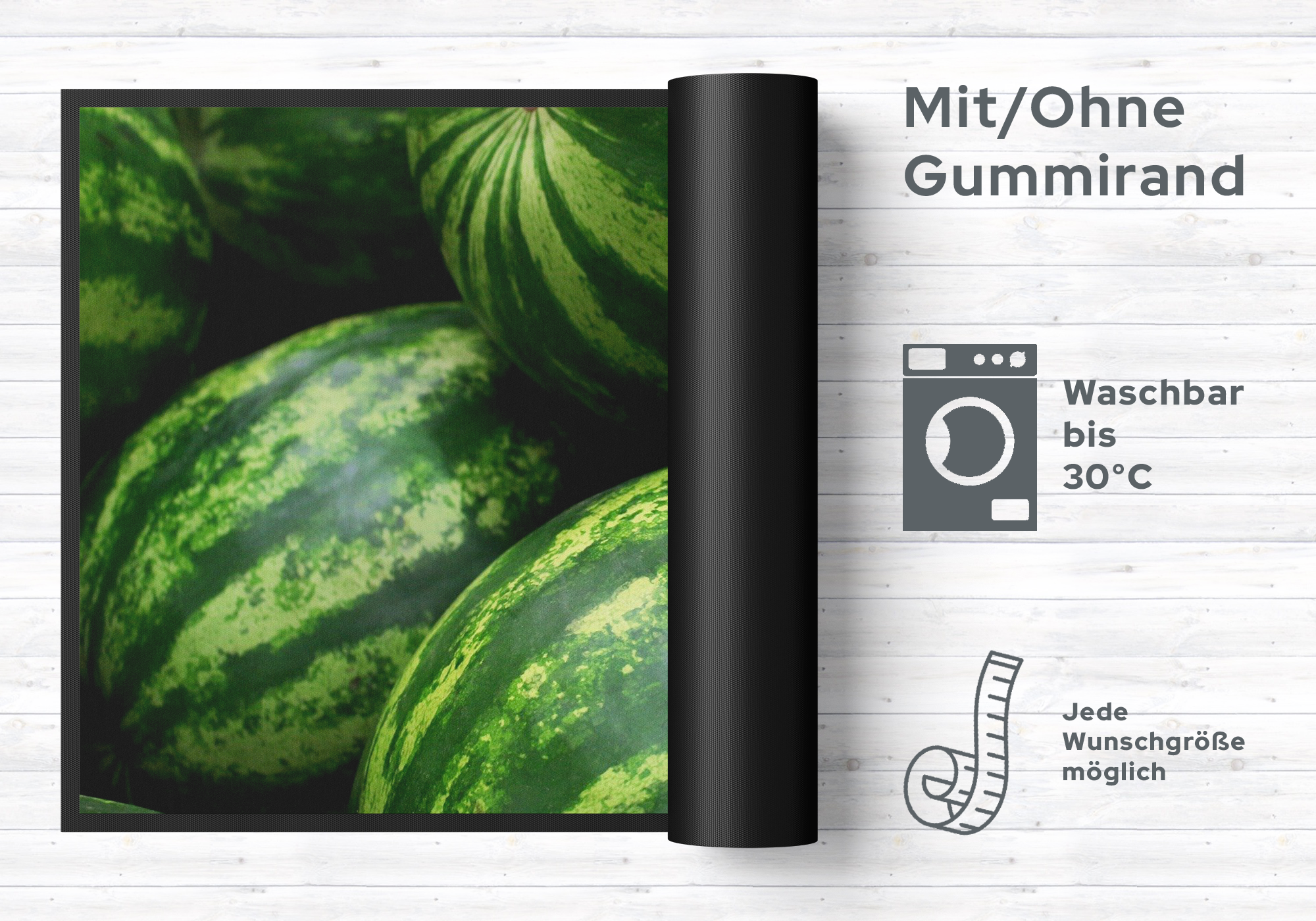 Fussmatte Wassermelone 10664