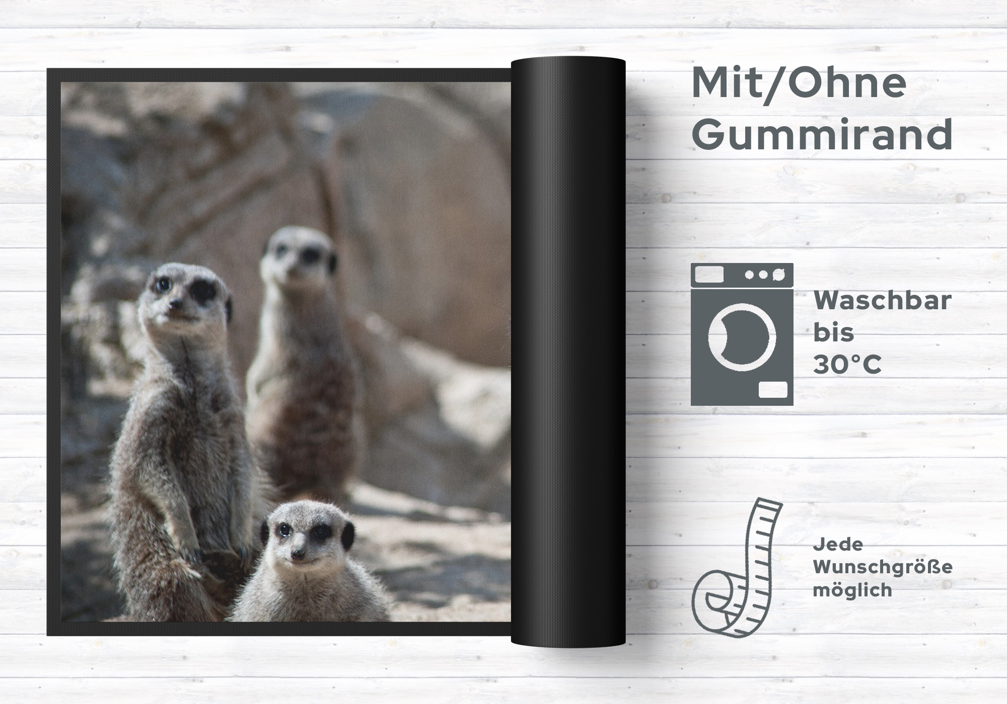 Fussmatte Erdmännchen 10680