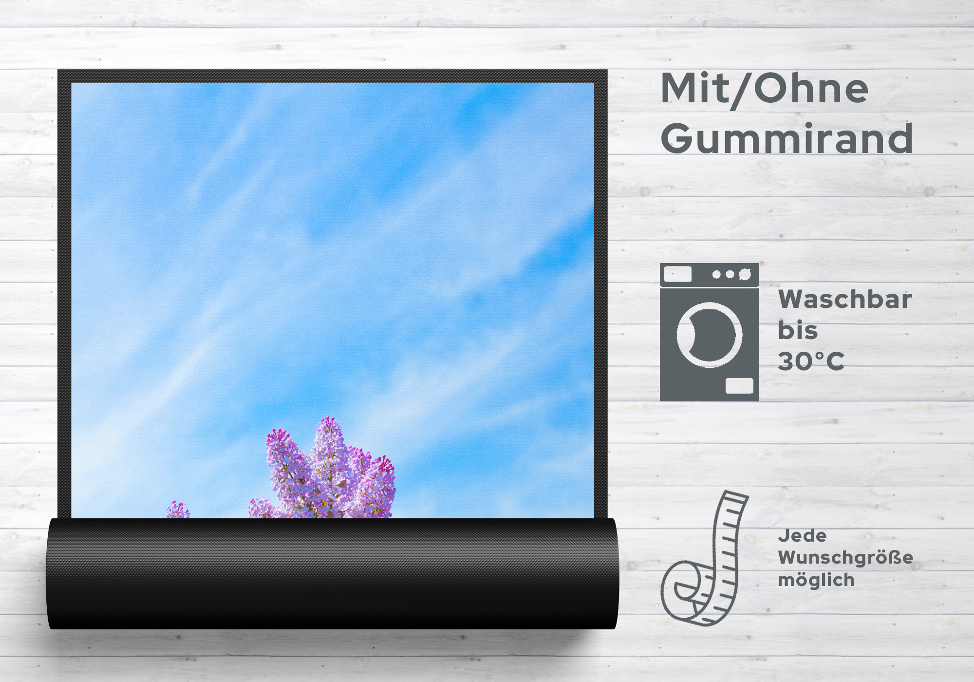 Fussmatte Flieder 10694