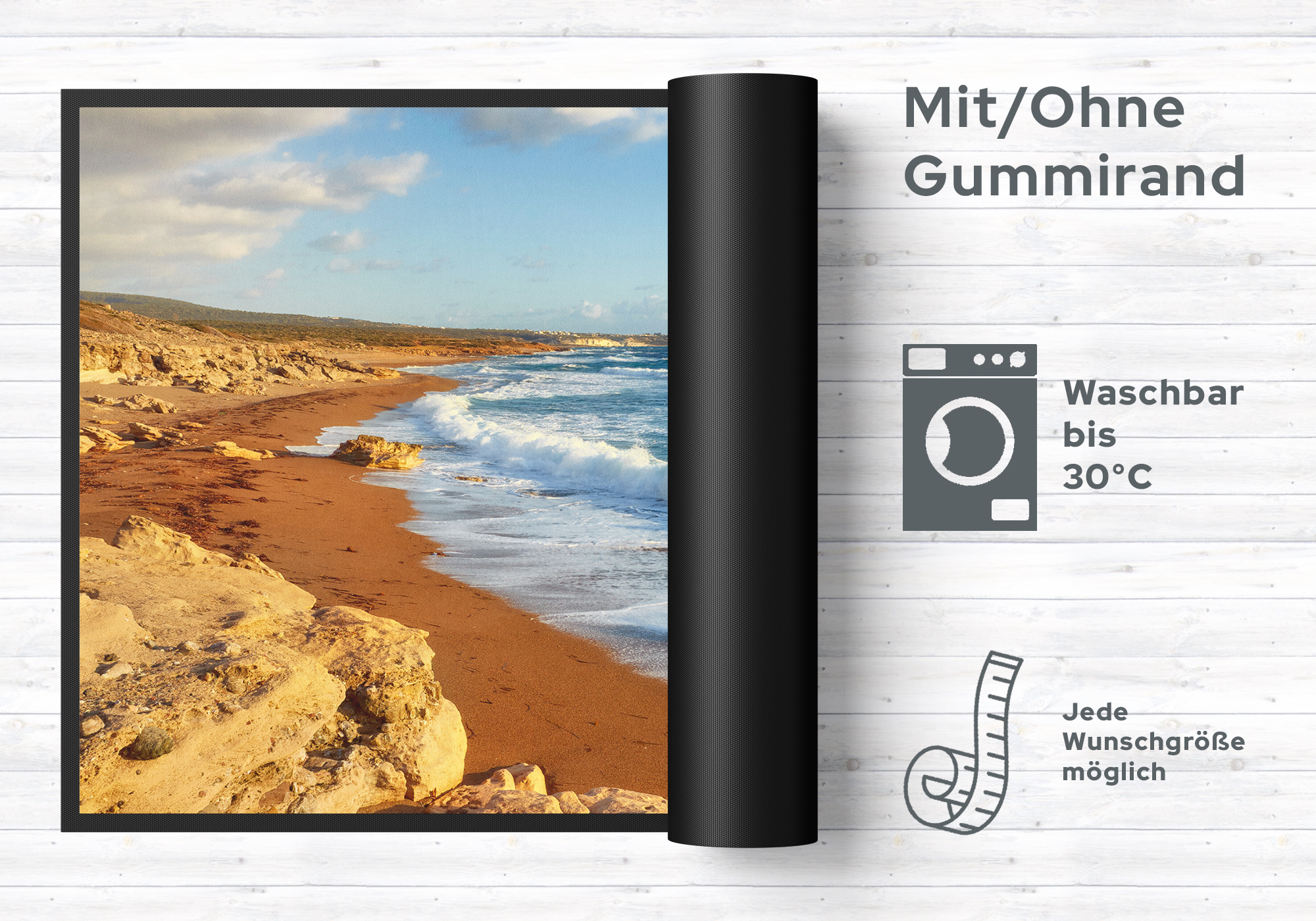 Fussmatte Küste 10716