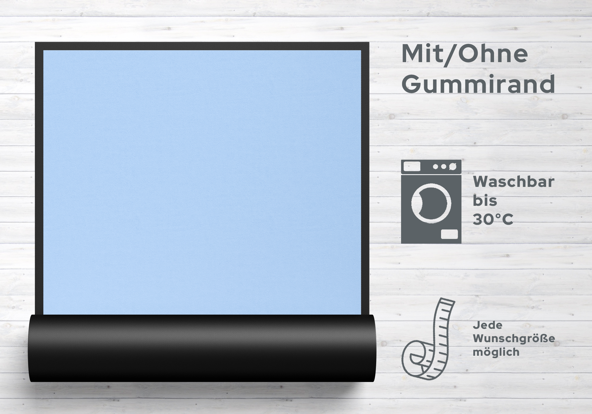 Fussmatte Blüte 10718