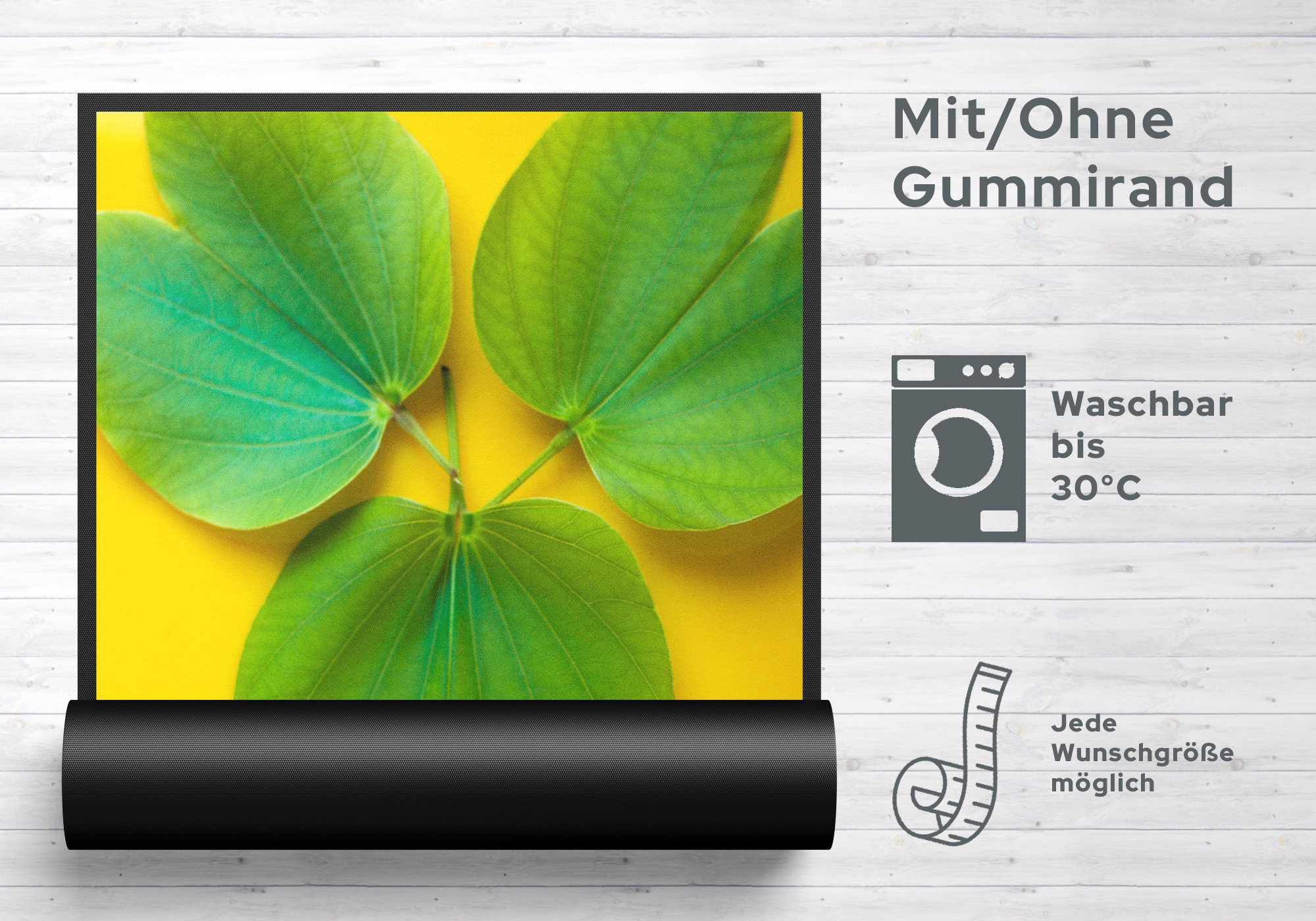 Fussmatte Blätter 10723