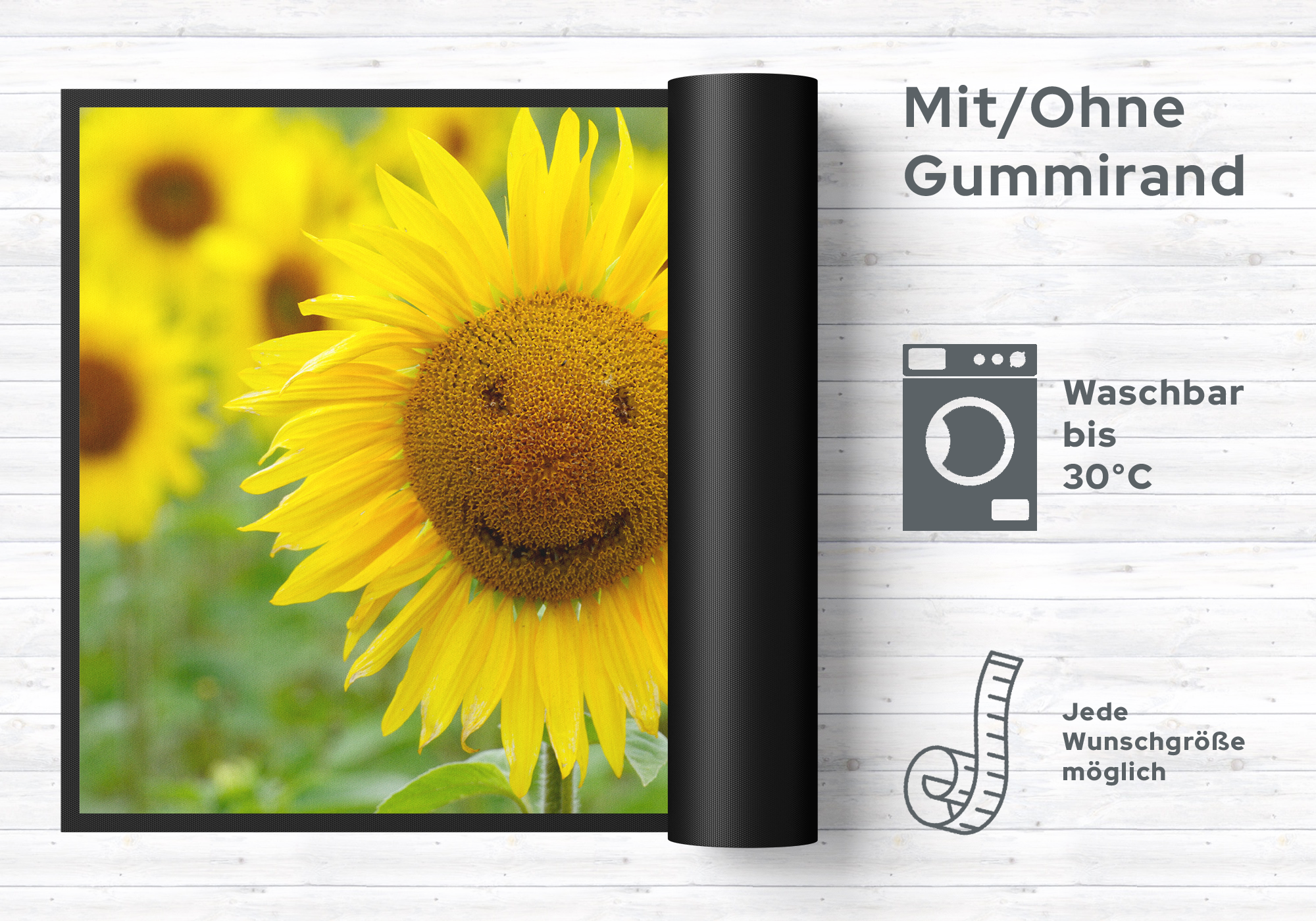 Fussmatte Sonnenblume 10725