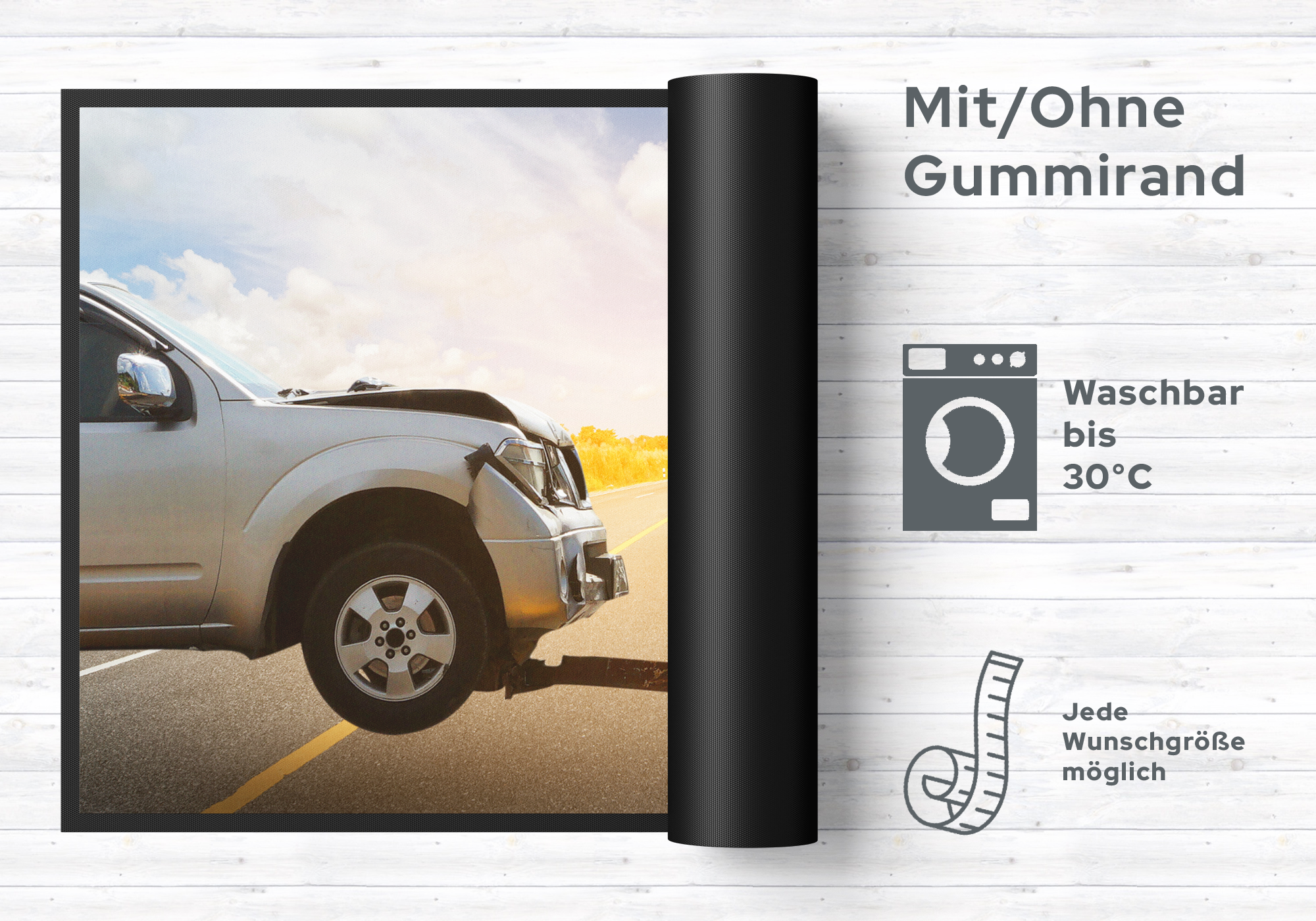 Fussmatte Abschleppen 10729