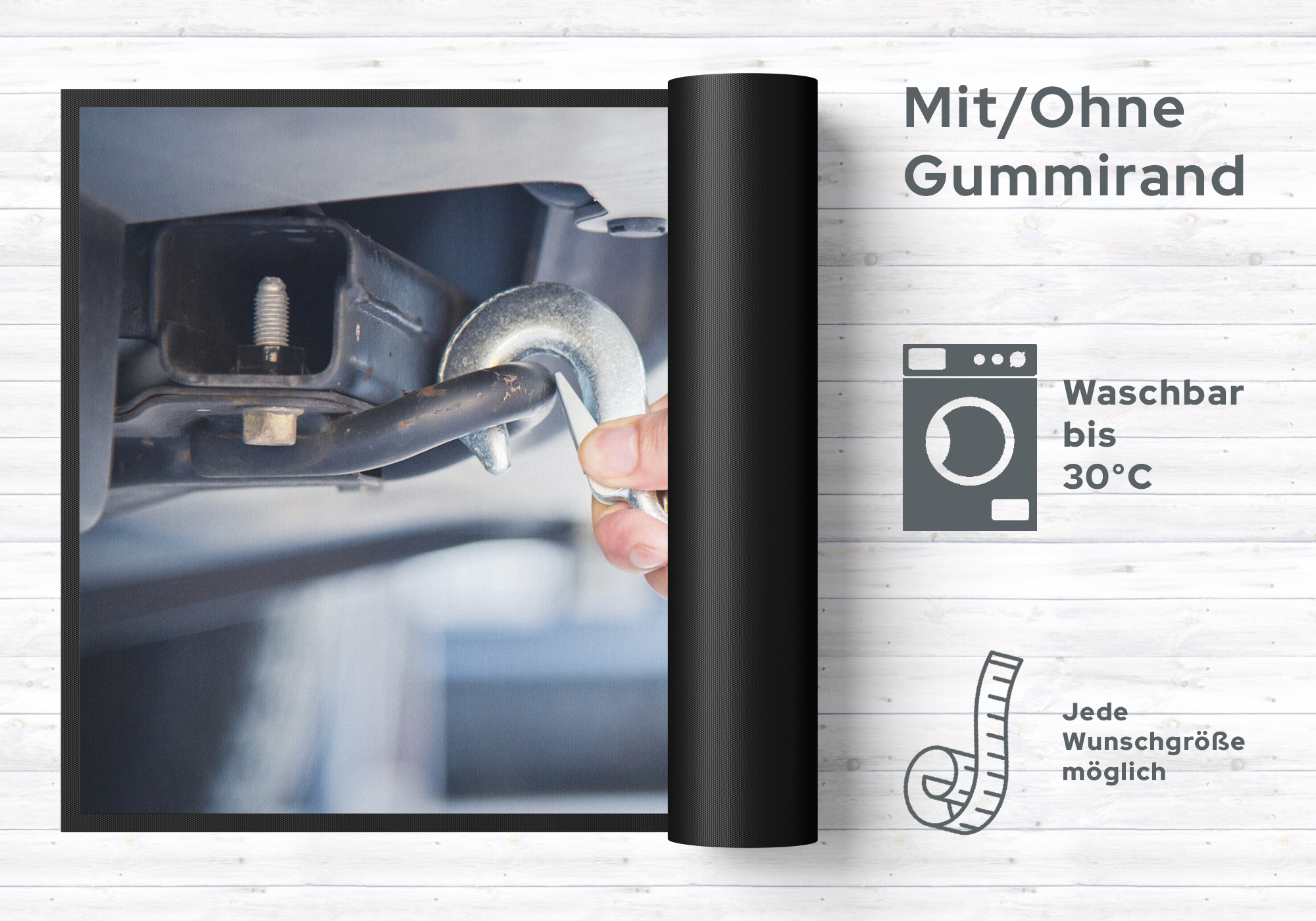 Fussmatte Abschleppen 10733