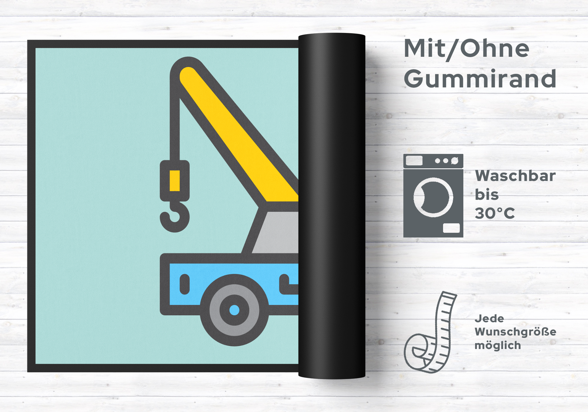 Fussmatte Abschleppwagen 10735