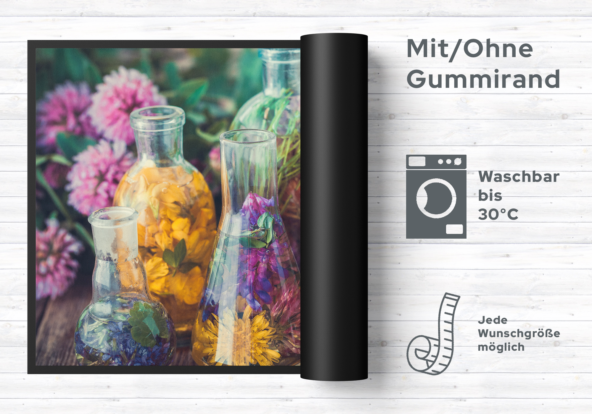 Fussmatte Heilkräuter 10753