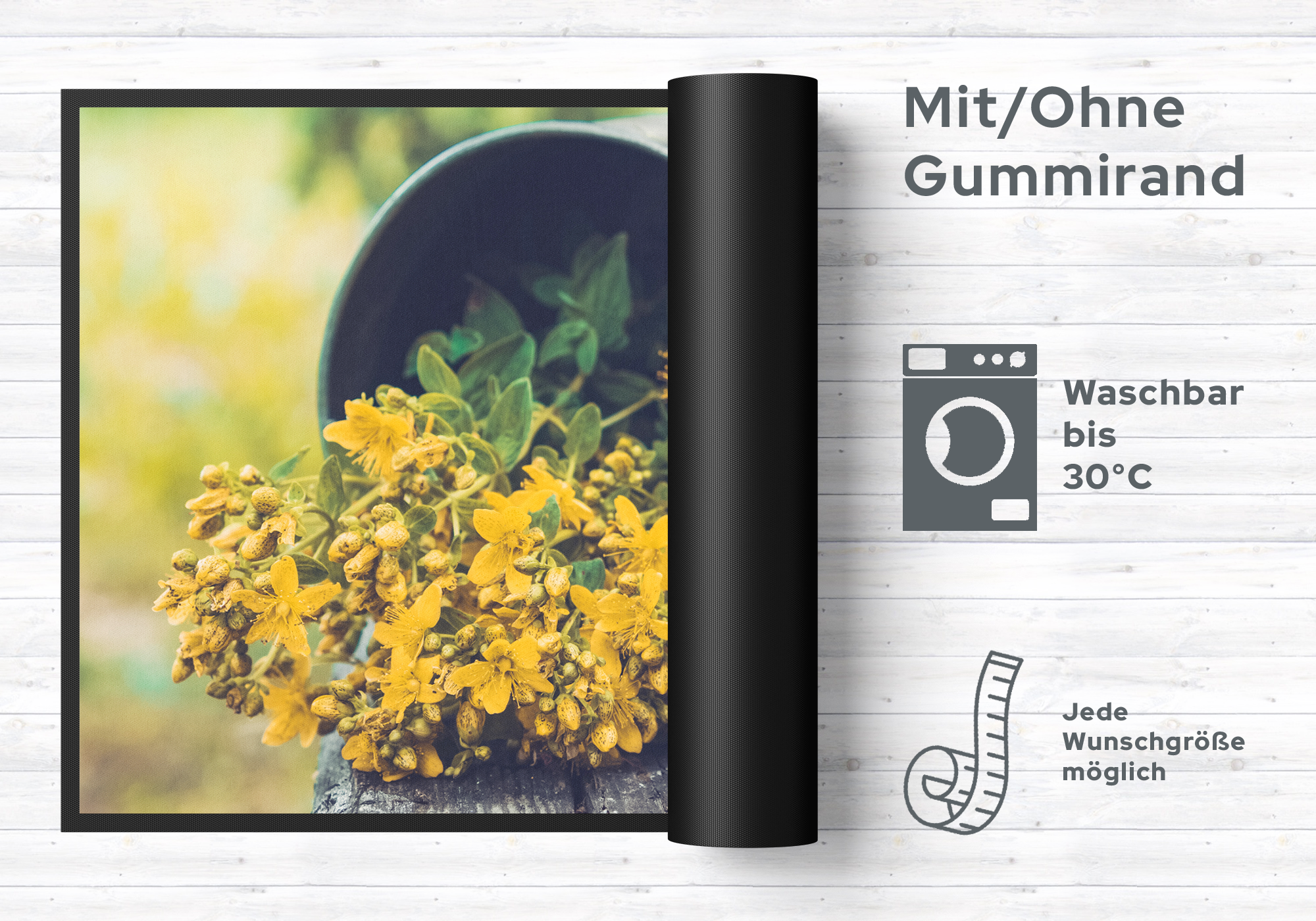 Fussmatte Heilpraktiker 10754