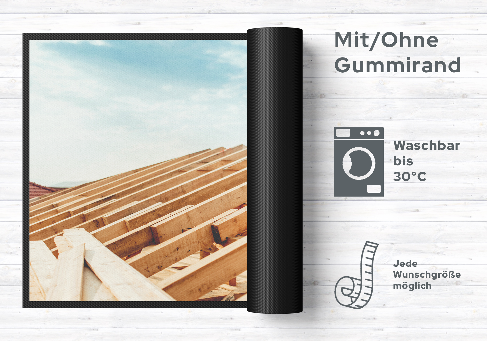 Fussmatte Dachdecker 10772