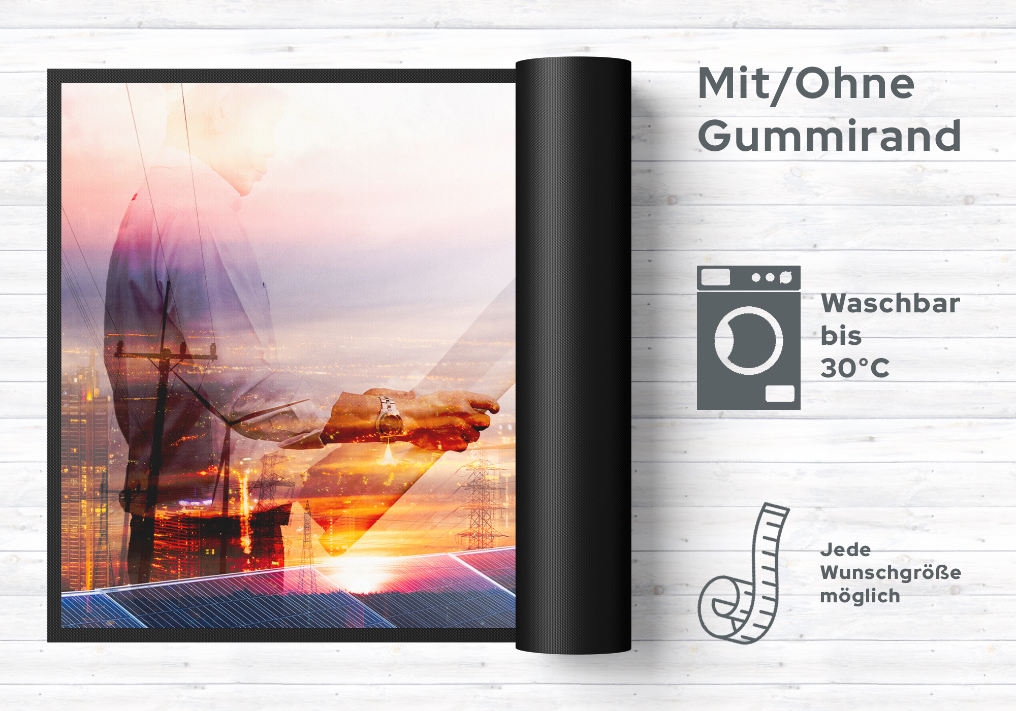 Fussmatte Energie Zukunft 10773