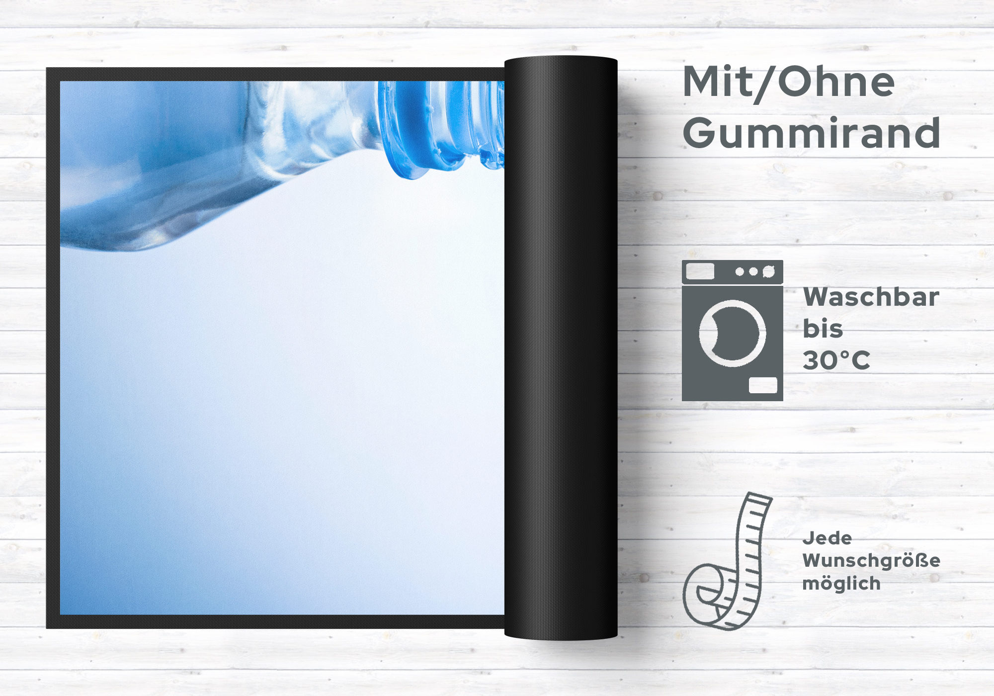 Fussmatte Wasser 10779