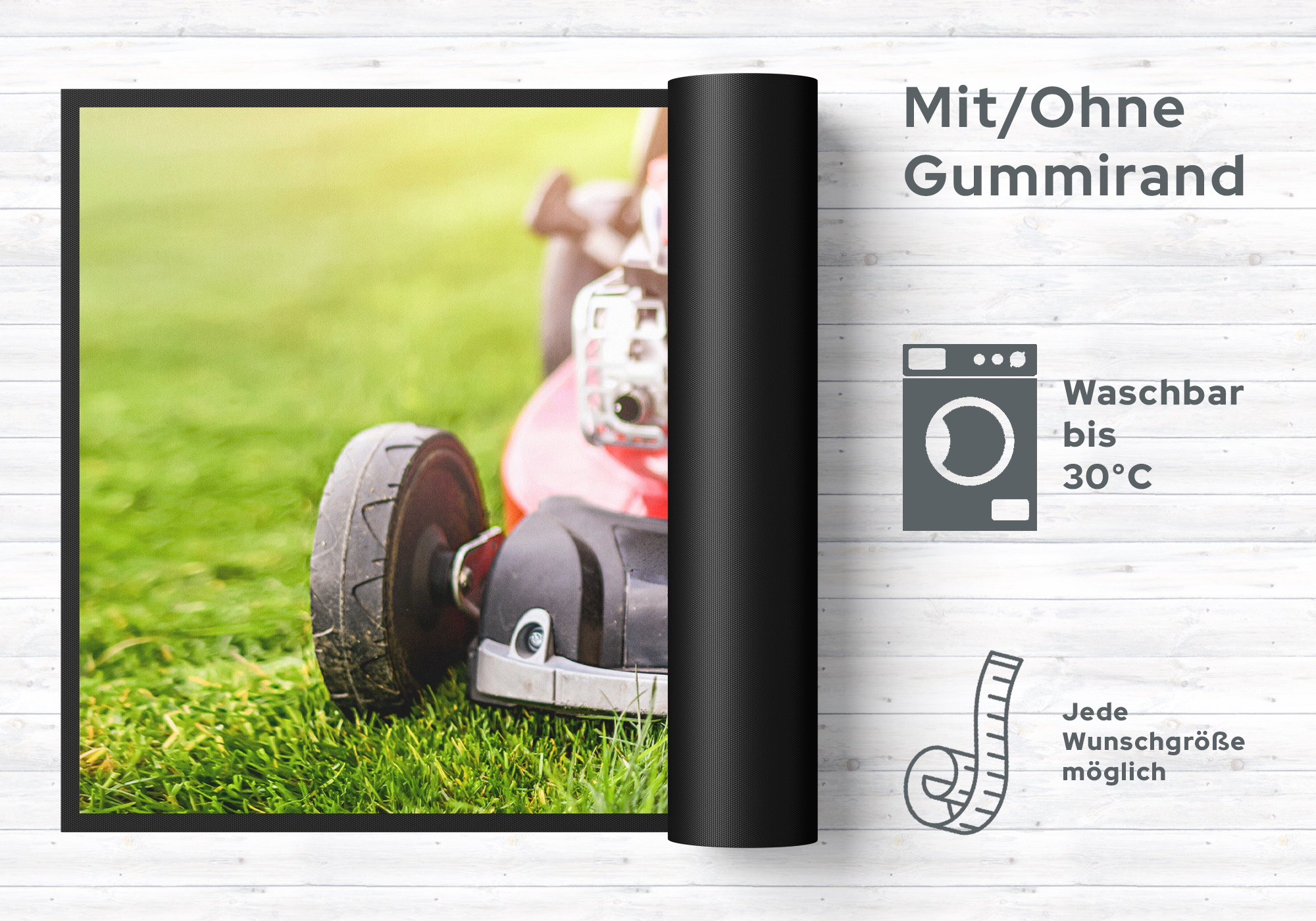 Fussmatte Rasenmäher 10780