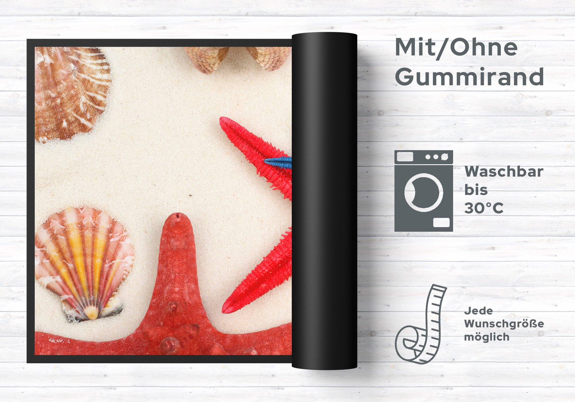 Fussmatte Seestern 10790