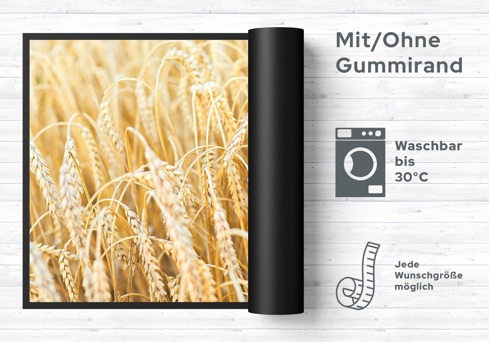 Fussmatte Getreide 10822