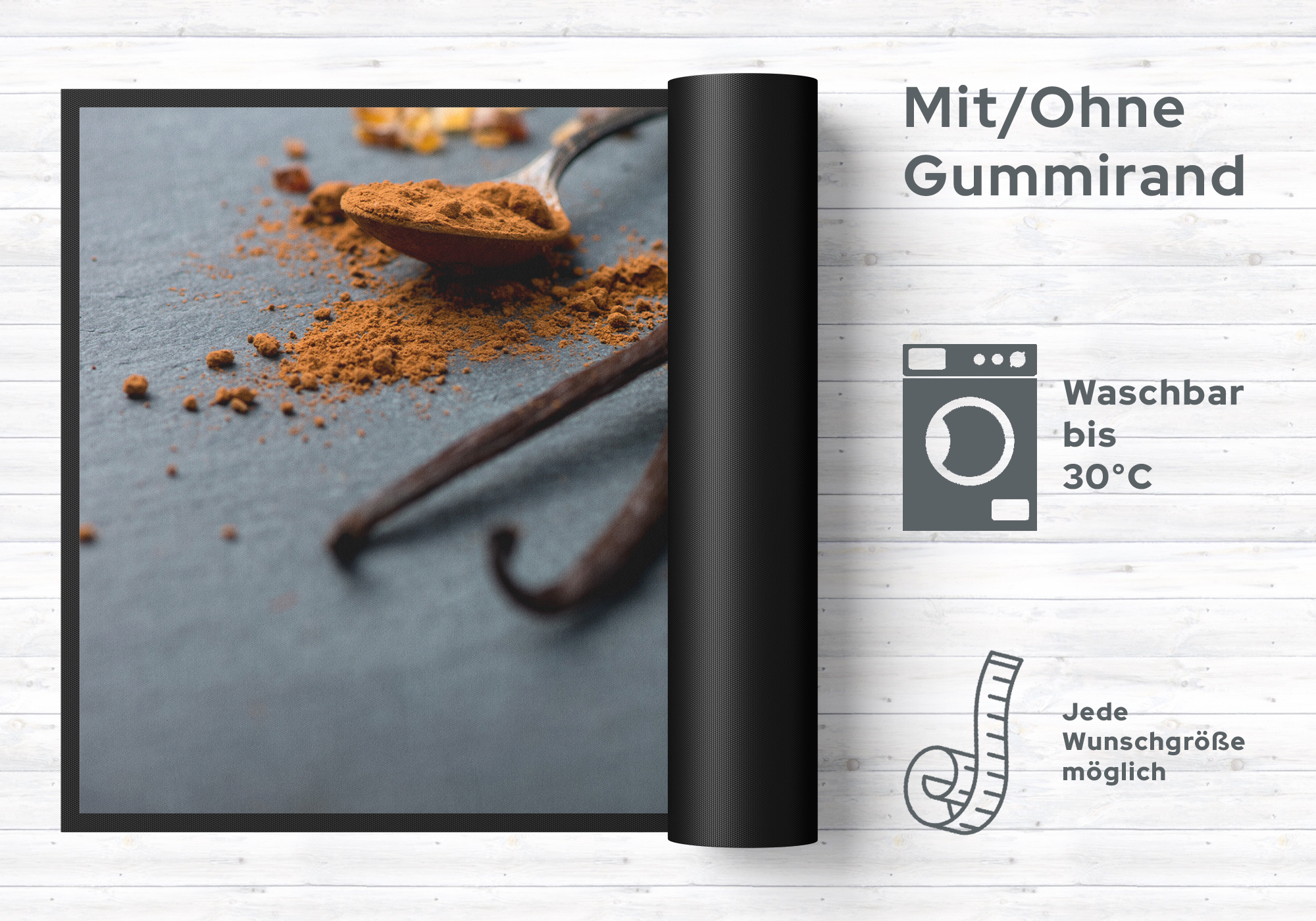 Fussmatte Schokolade 10832