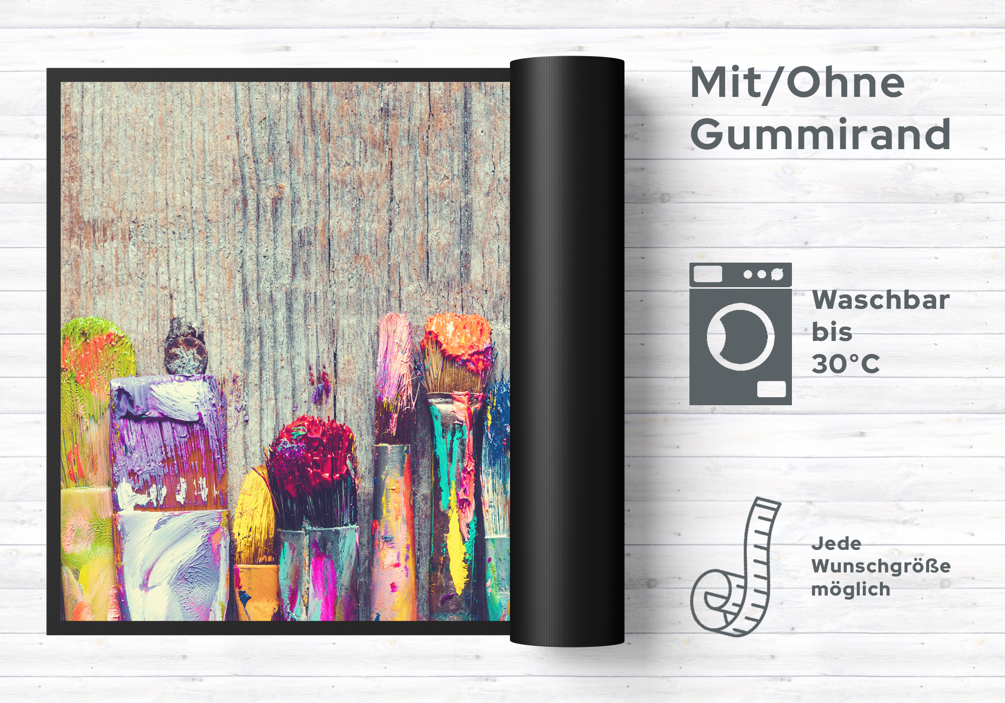 Fussmatte Pinsel 10855