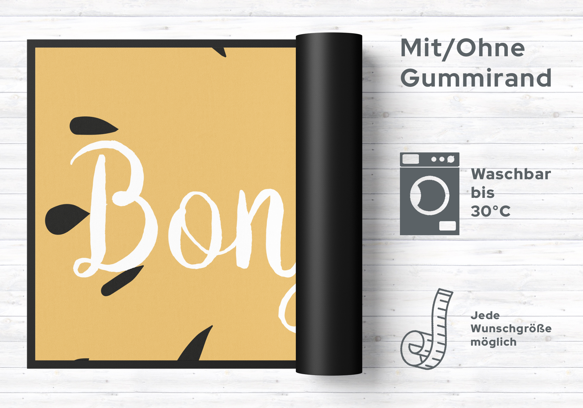 Fussmatte Bonjour 10859