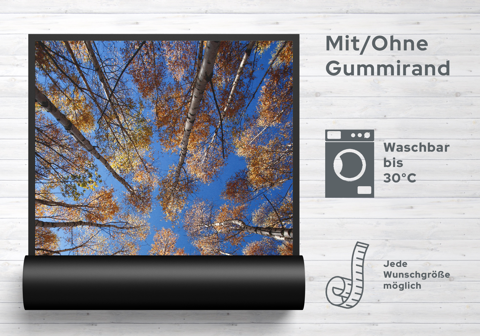 Fussmatte Wald 10861