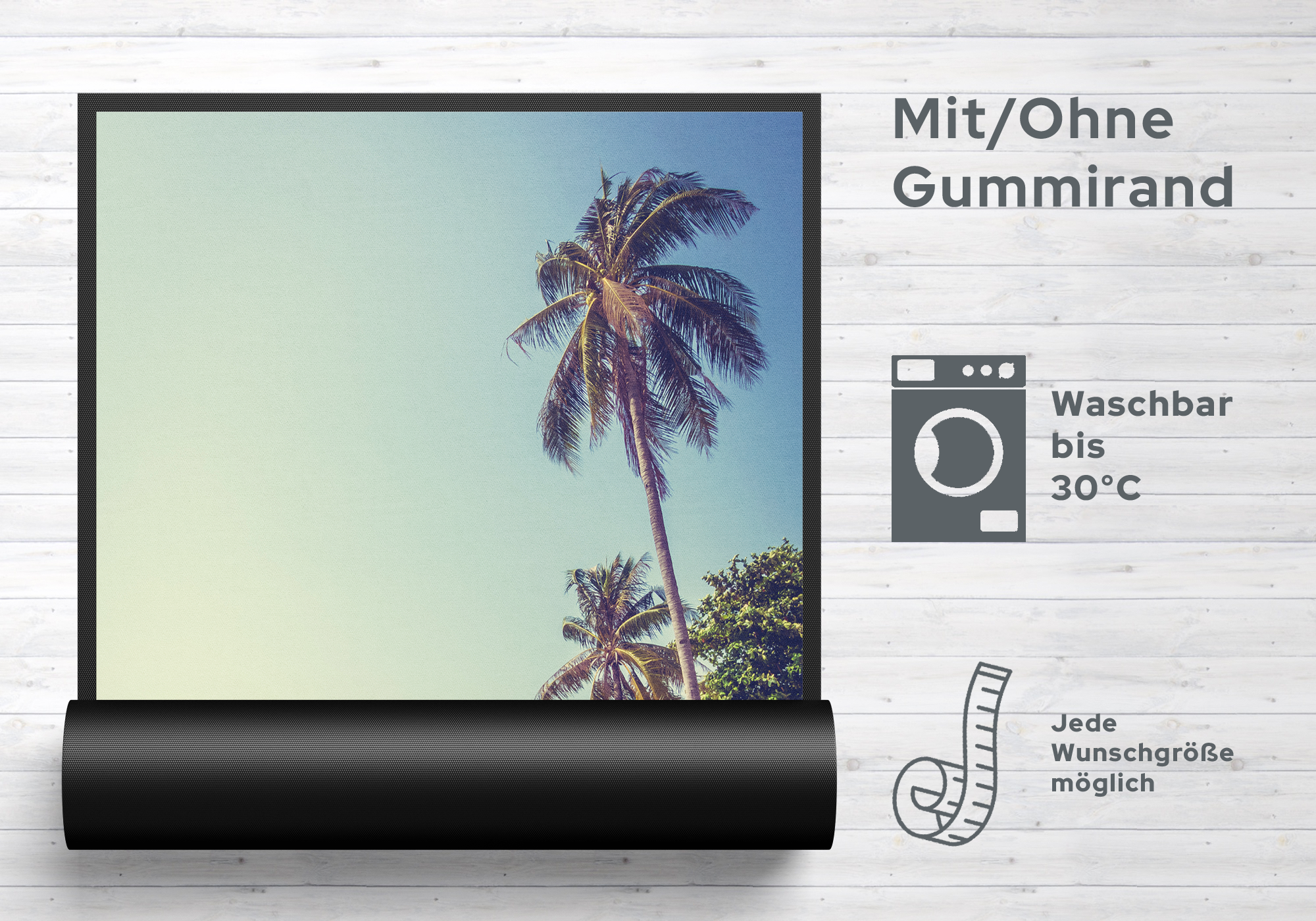 Fussmatte Strand 10864