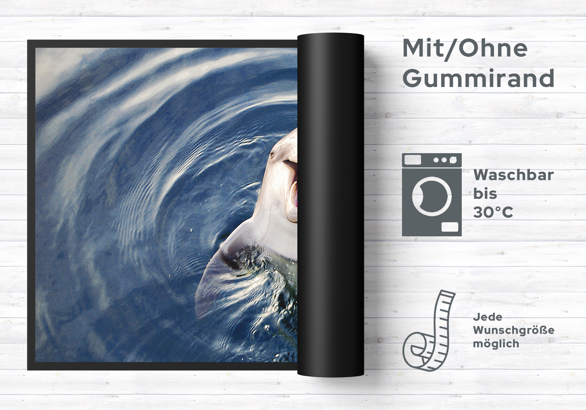 Fussmatte Delfin 10870