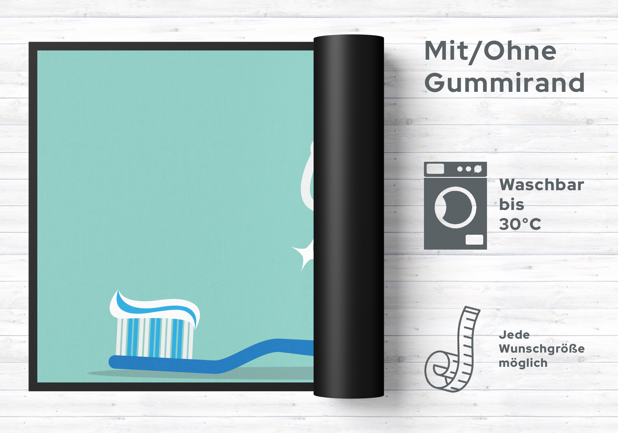 Fussmatte Zahnarzt 10878