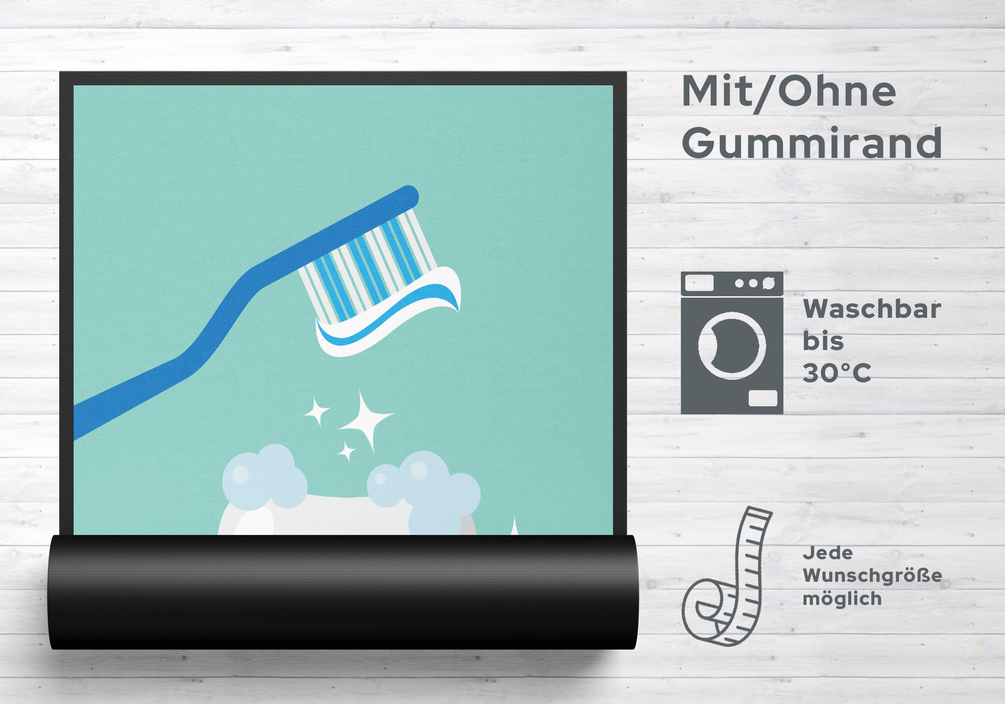 Fussmatte Zahnarzt 10879