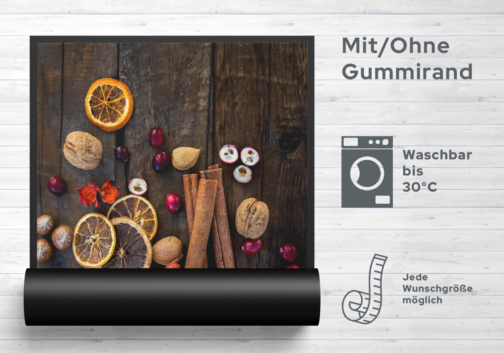 Fussmatte Weihnachtsdekoration 10881