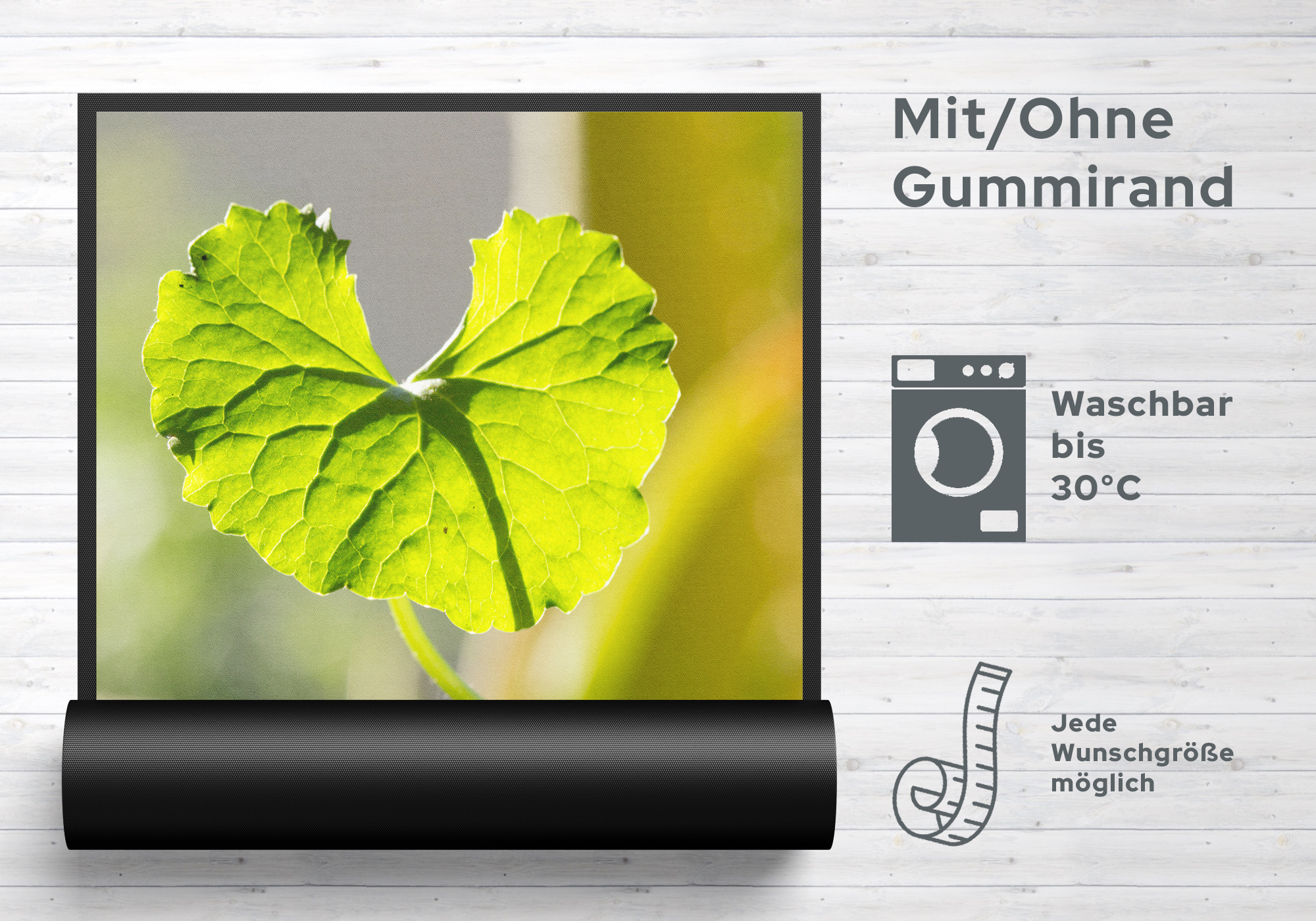 Fussmatte Blatt 10890