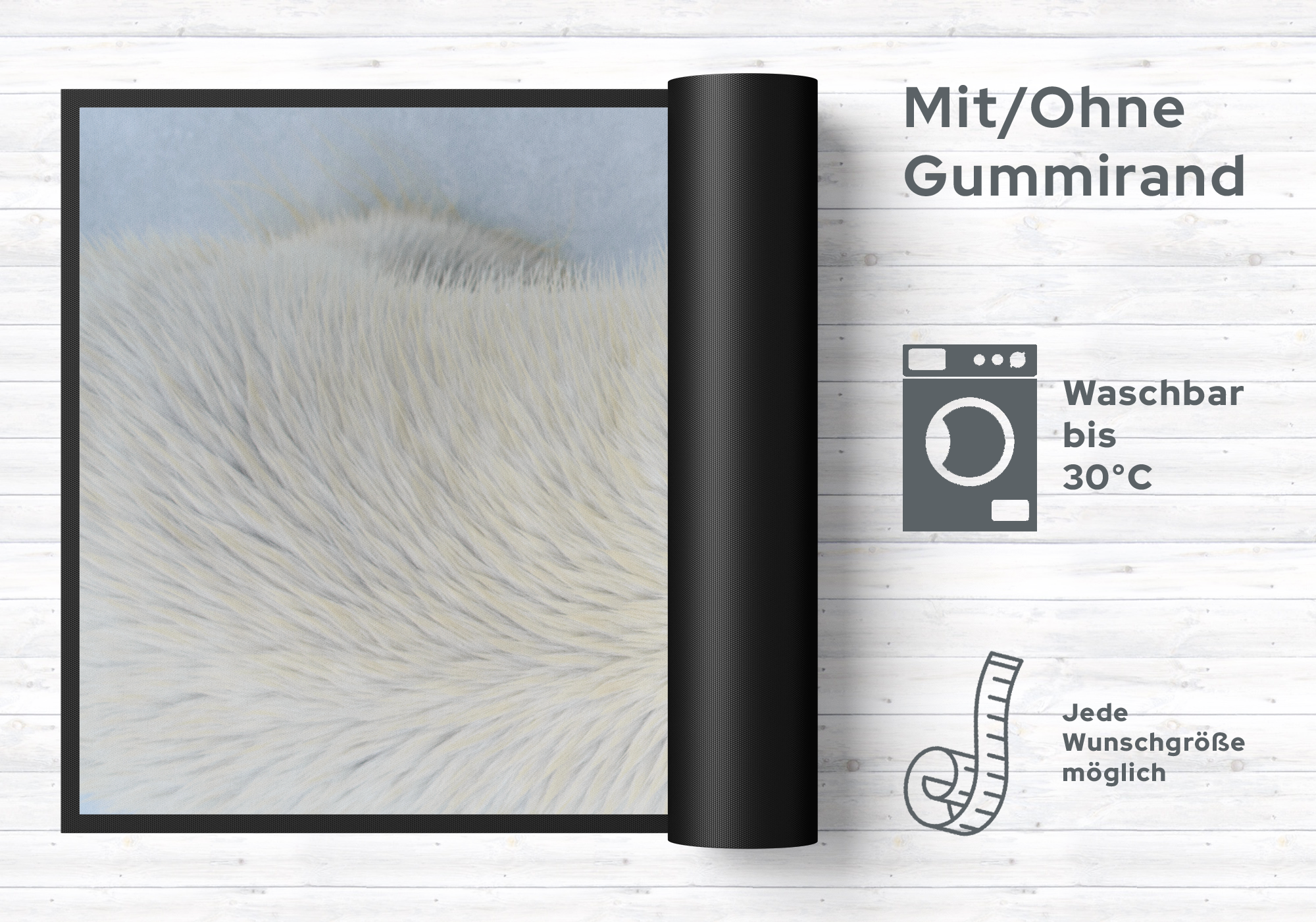 Fussmatte Eisbär 10899