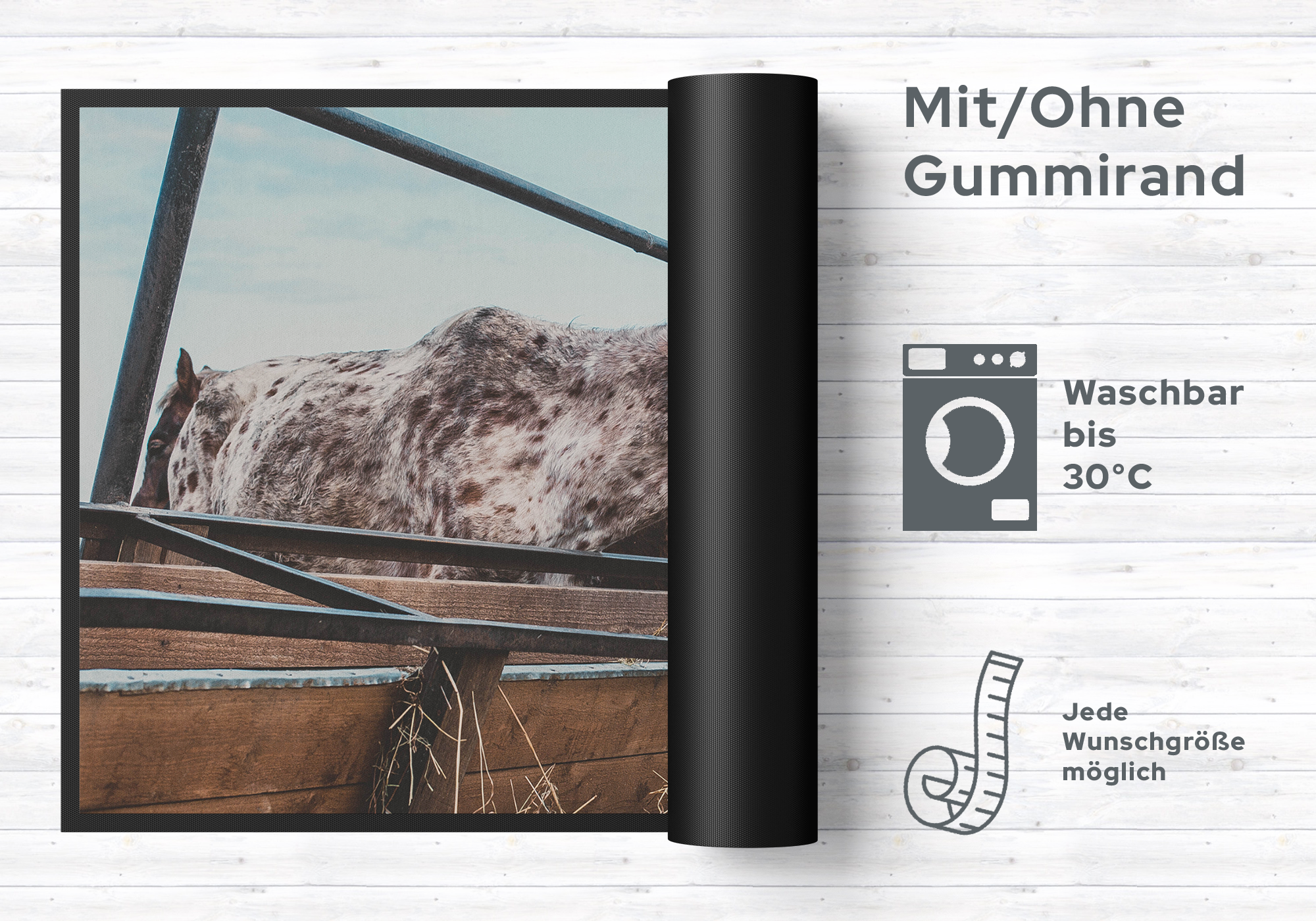 Fussmatte Pferde 10903