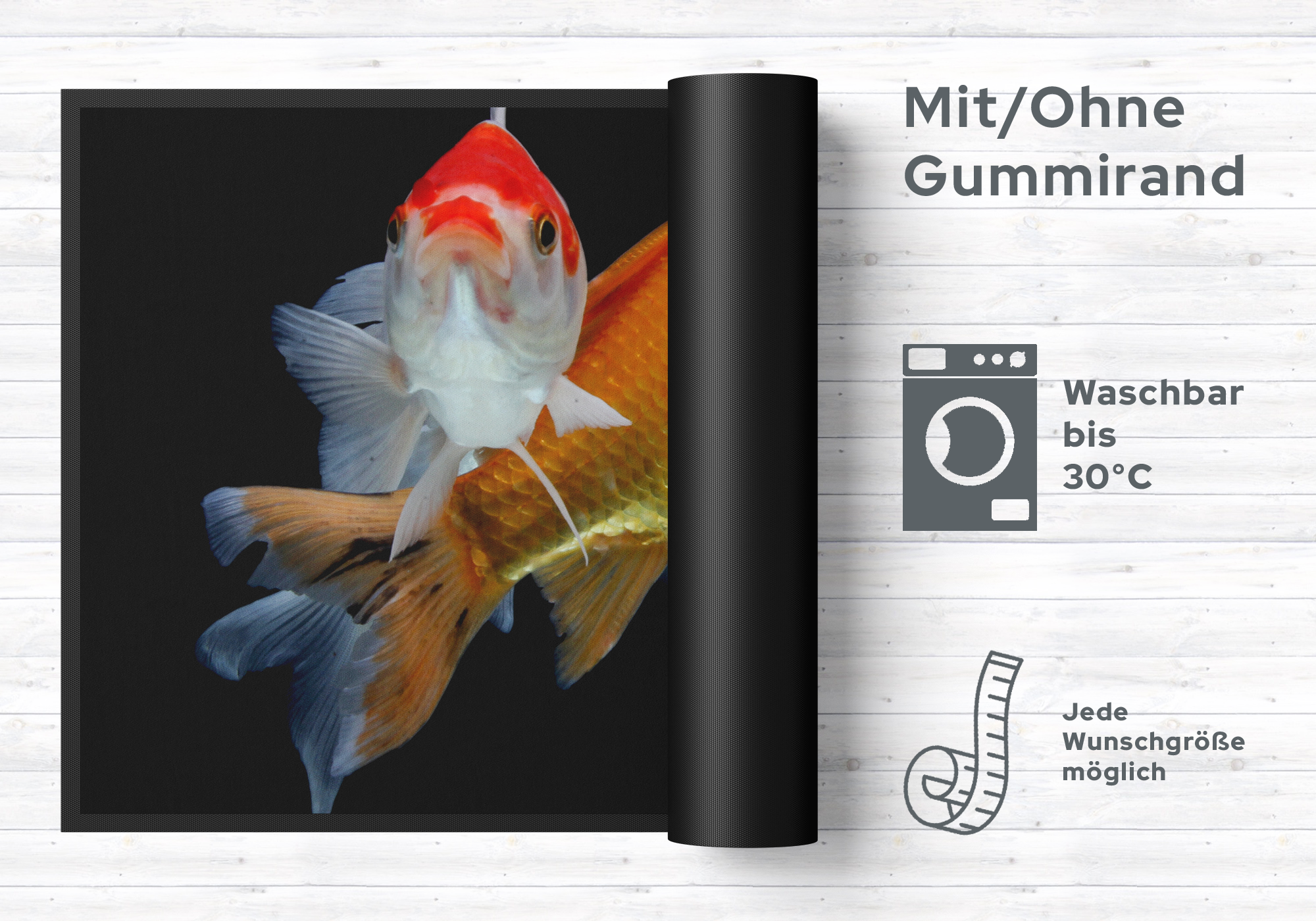 Fussmatte Fisch 10921