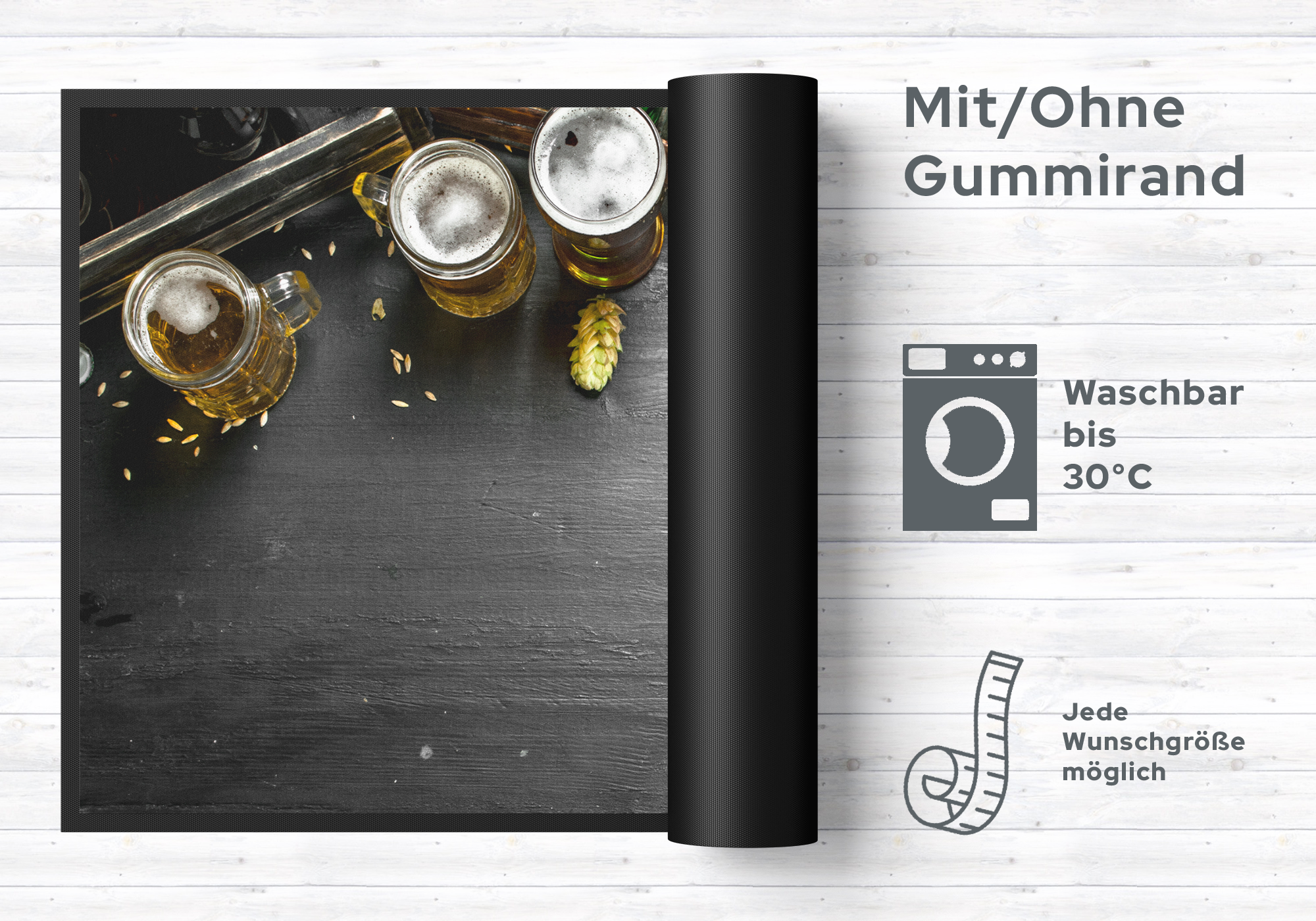 Fussmatte Bier 10923