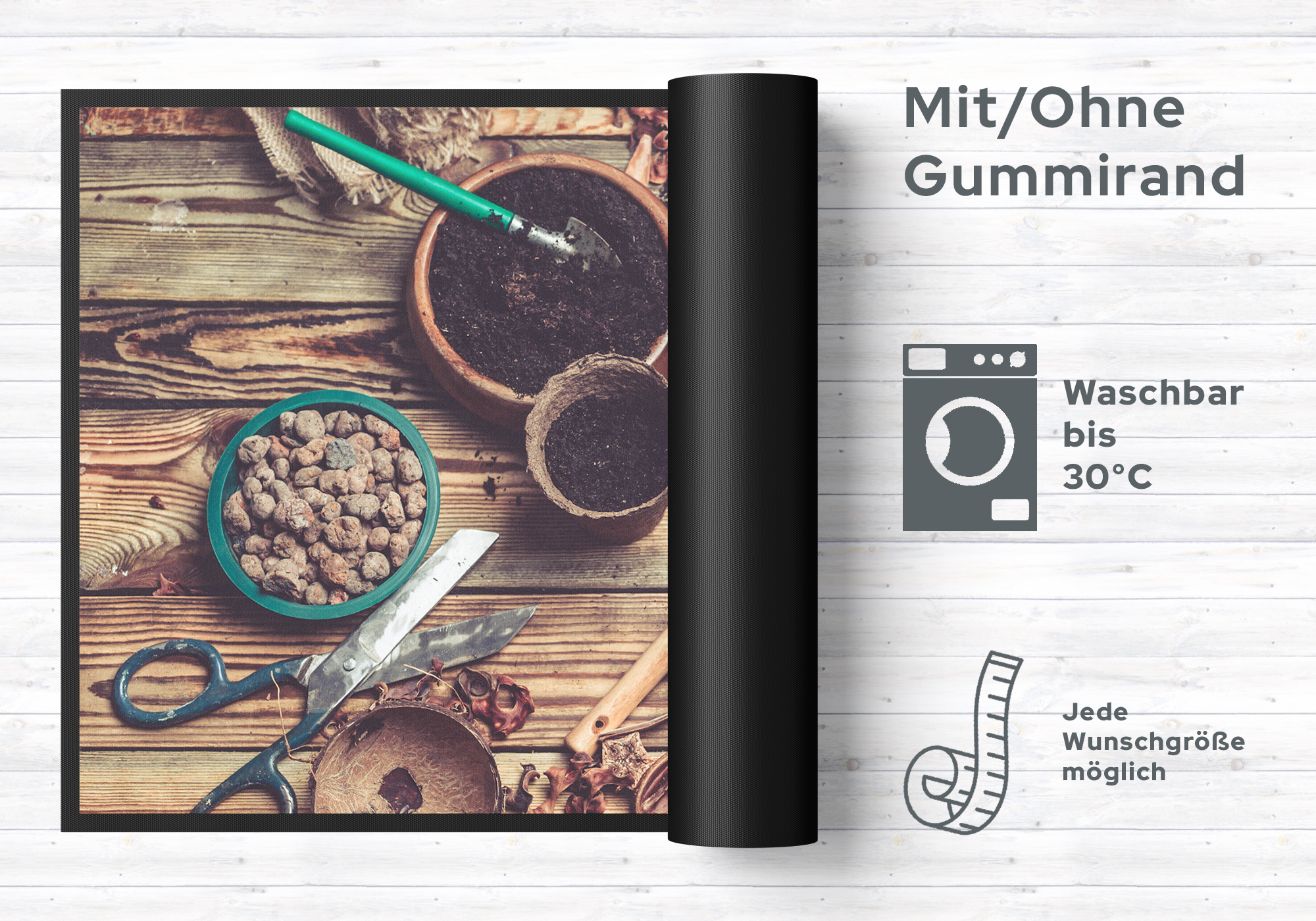 Fussmatte Kräuter 10934