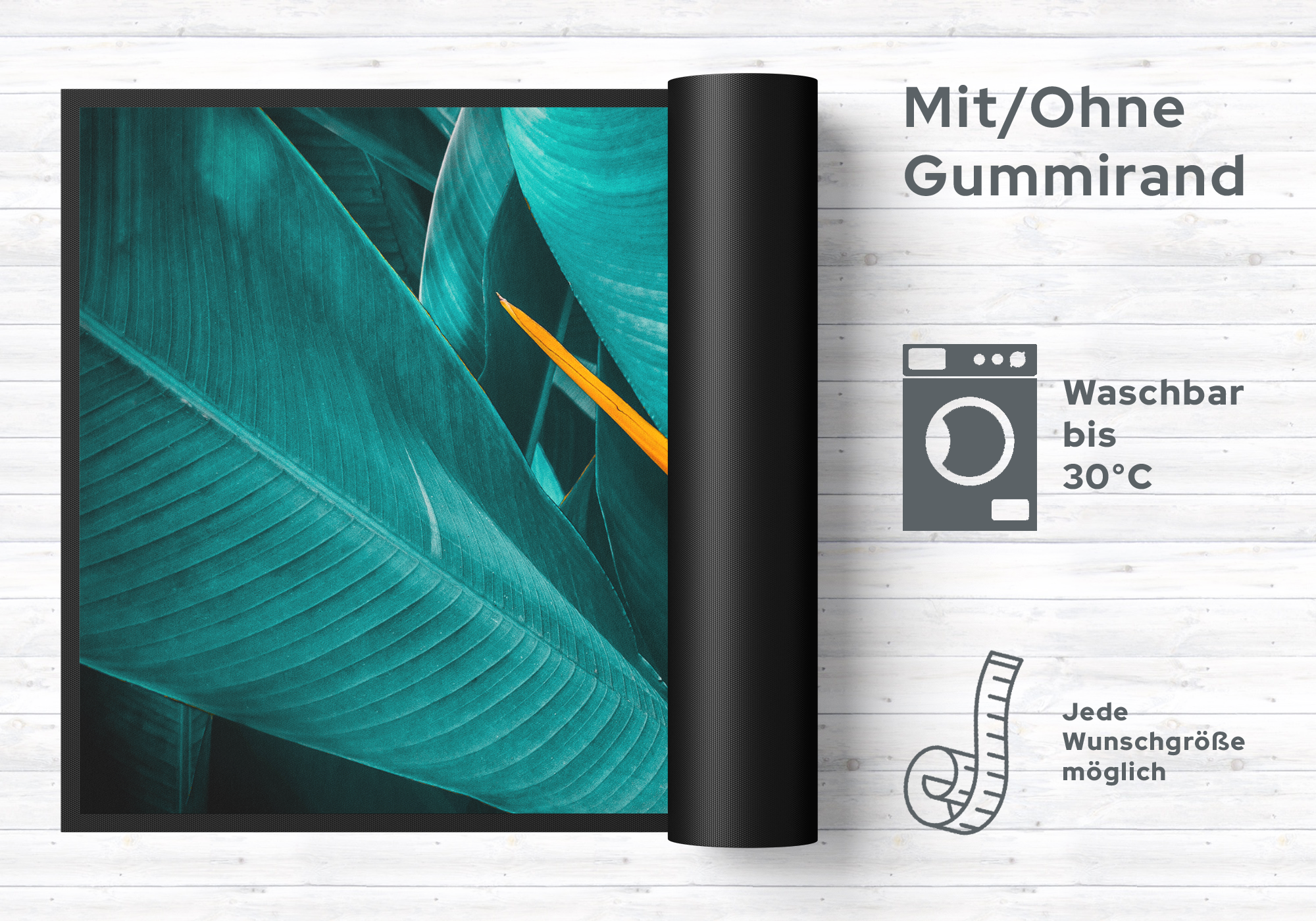 Fussmatte Blüte 10947