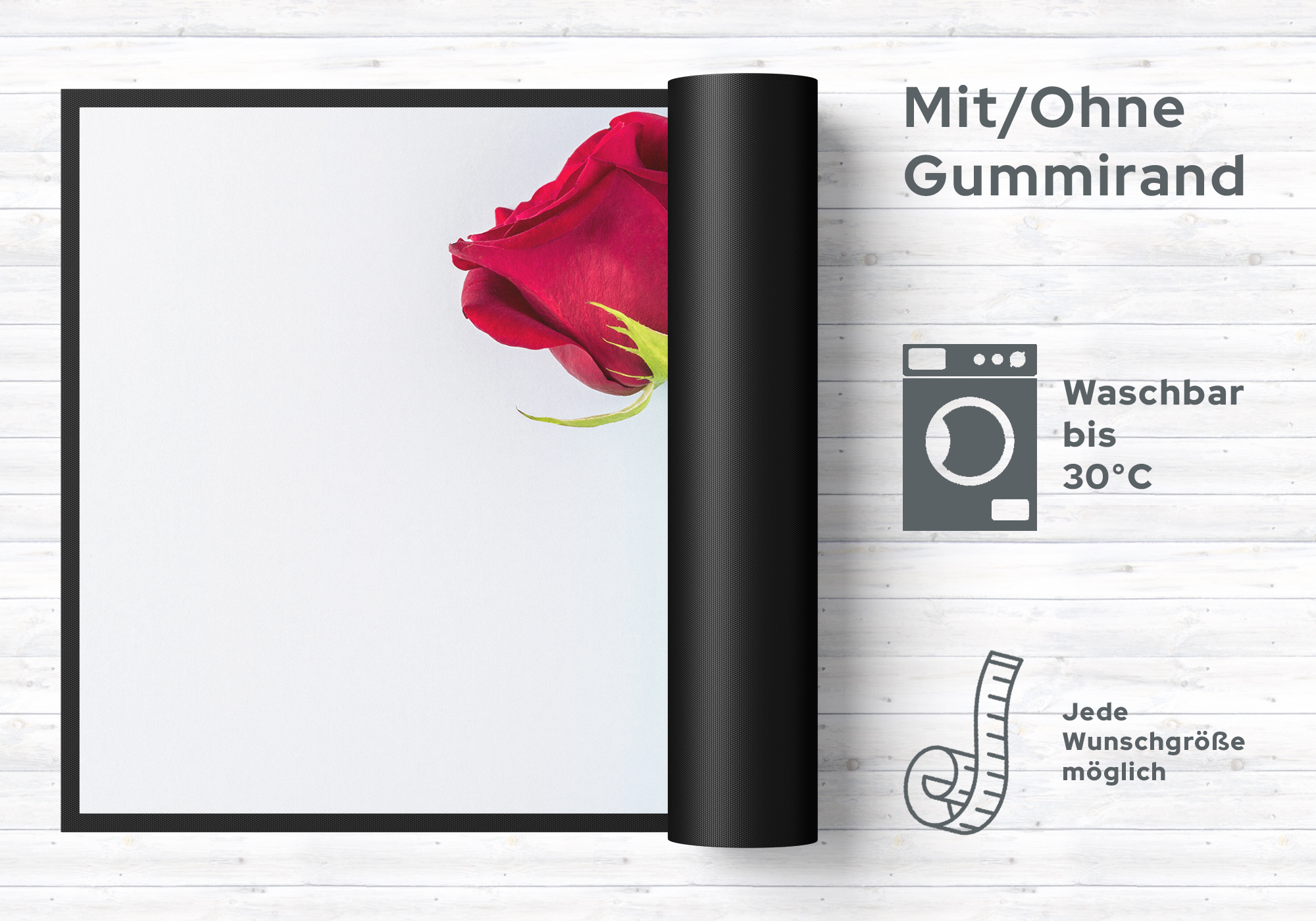 Fussmatte Rose 10967