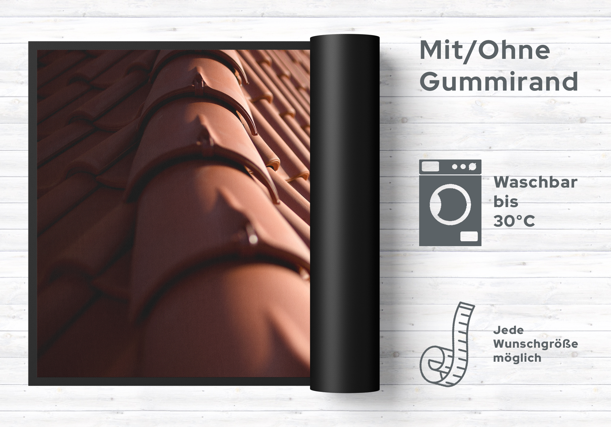 Fussmatte Dachdecker 10970