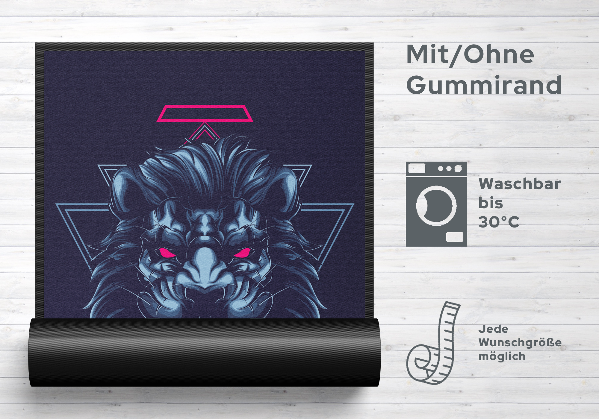 Fussmatte Löwe 10978