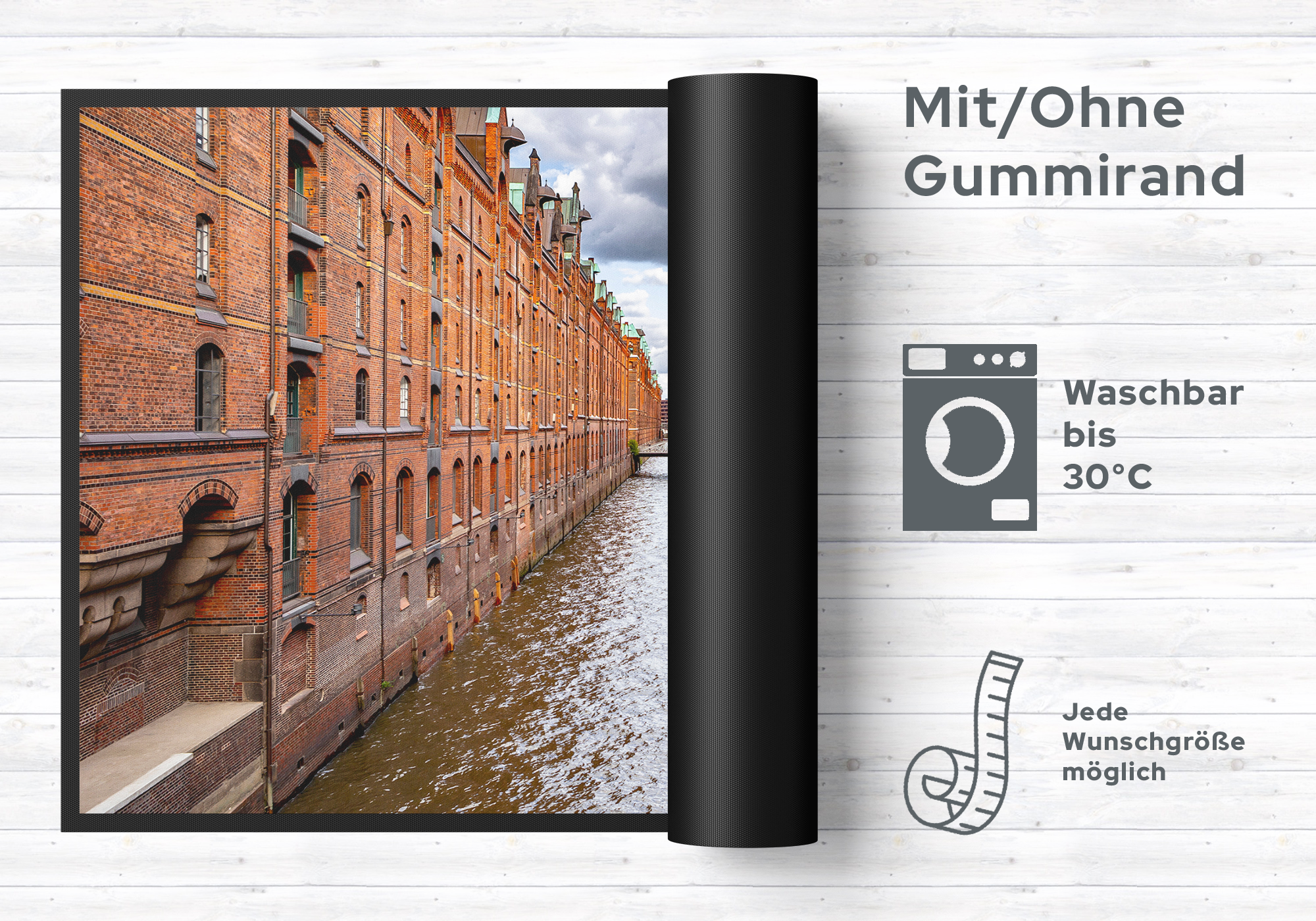 Fussmatte Hamburg 10988