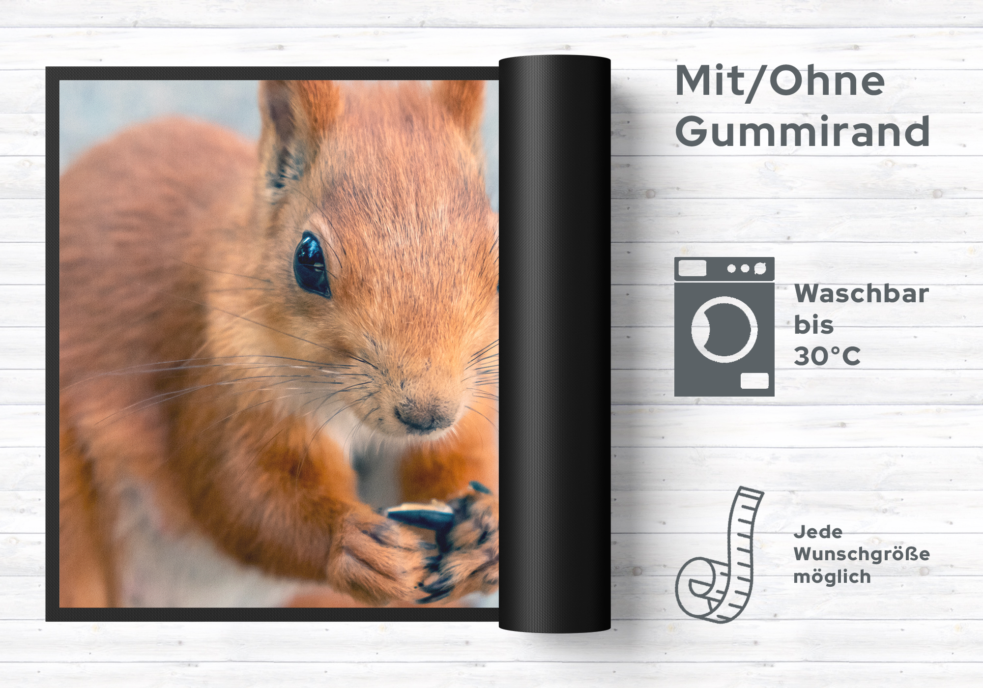 Fussmatte Eichhörnchen 10994