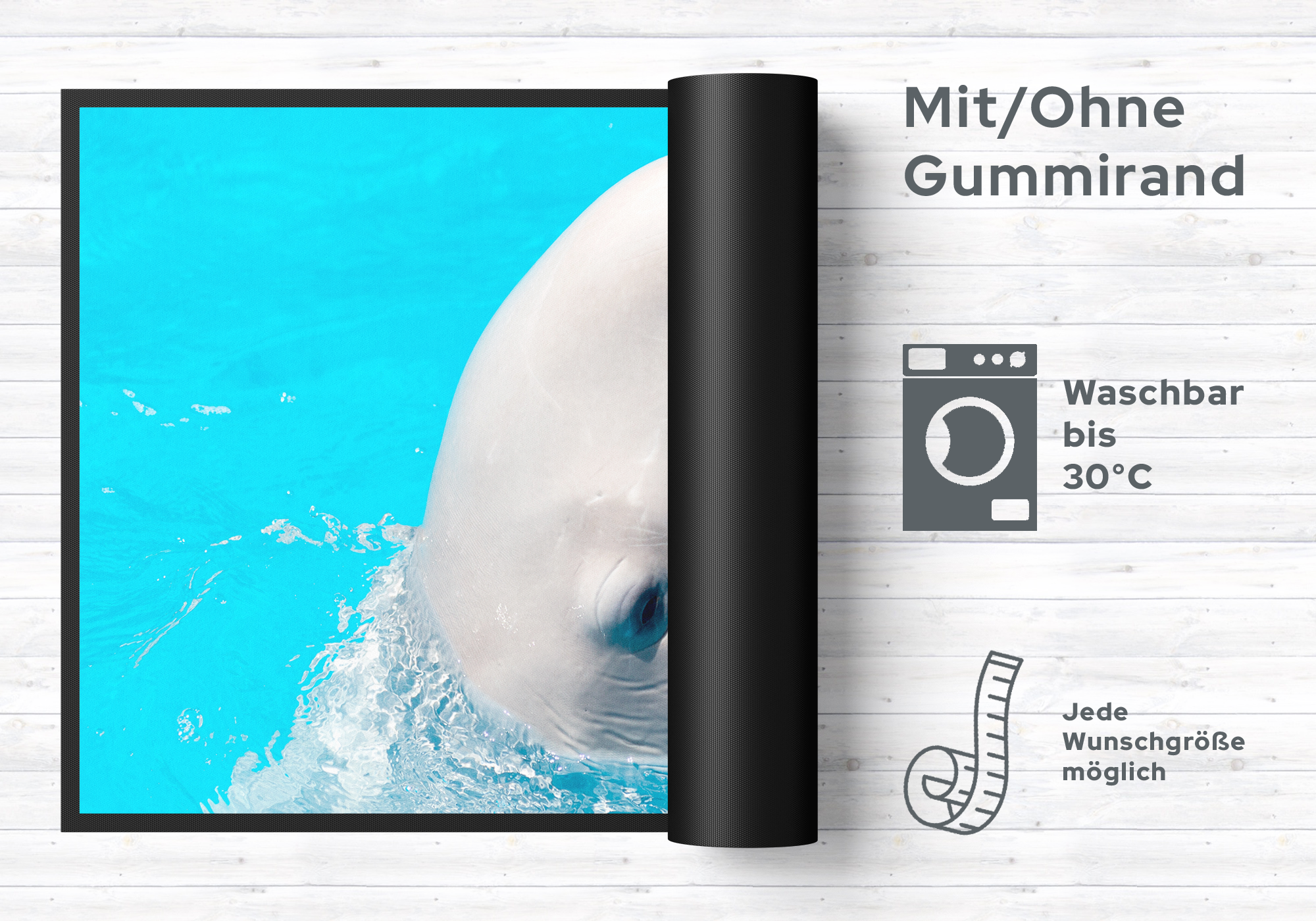 Fussmatte Delfin 10996