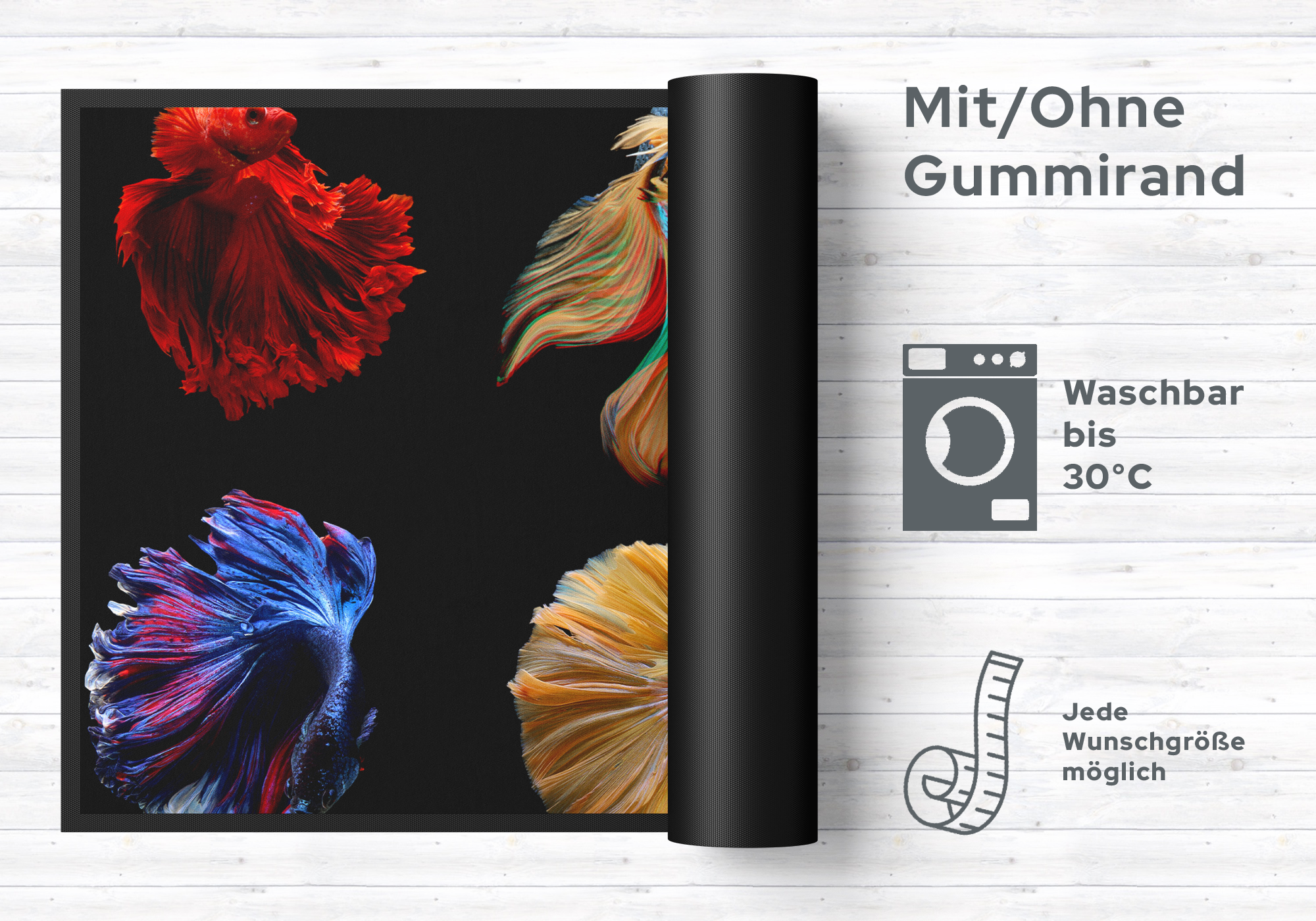 Fussmatte Wassertiere 11000