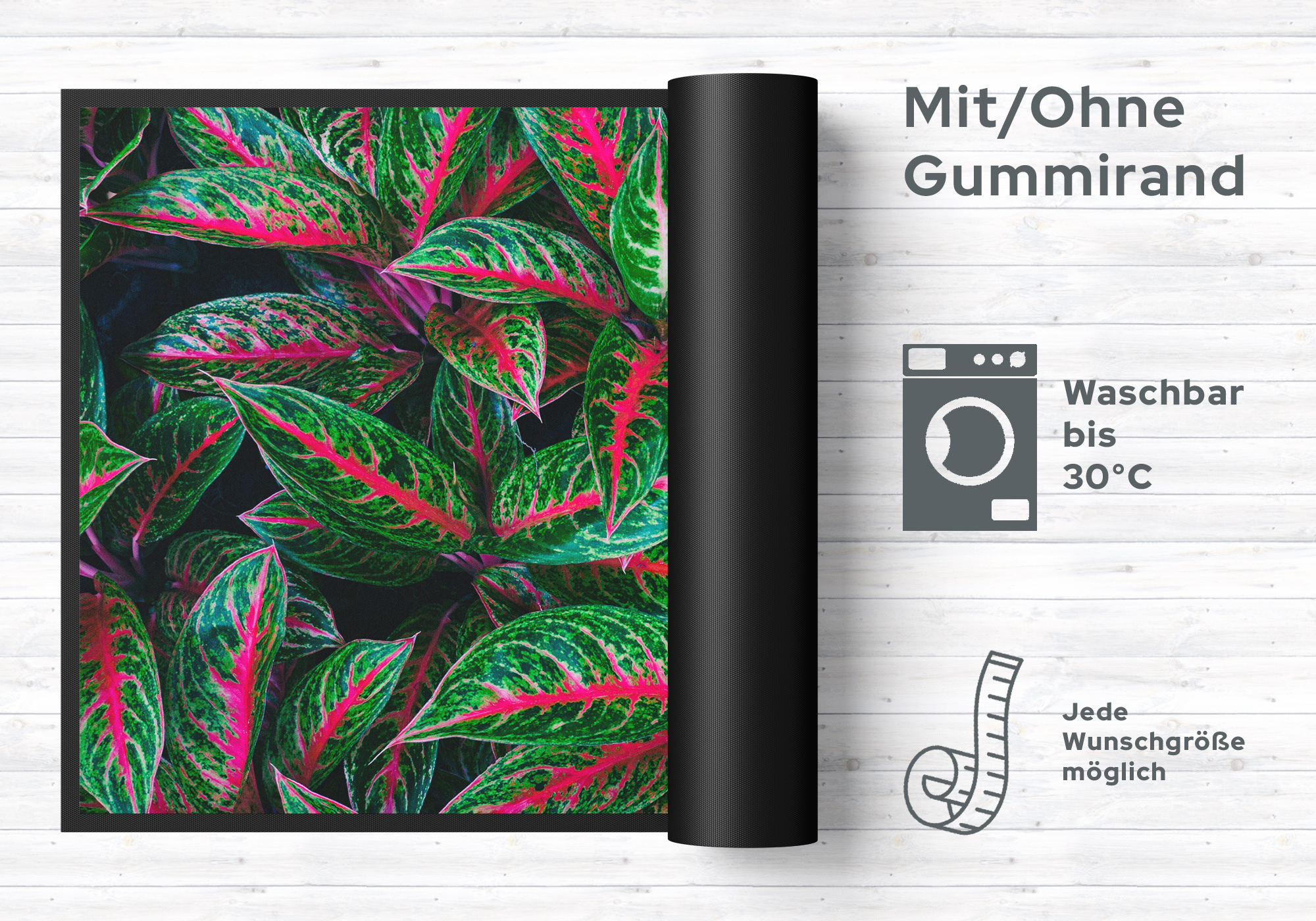 Fussmatte Blätter 11001