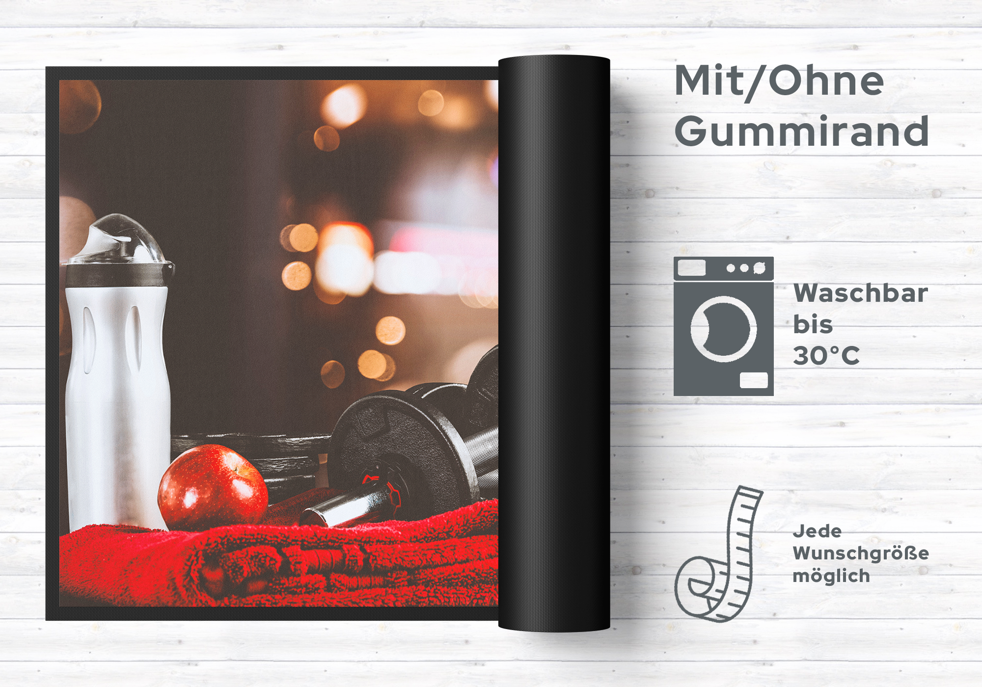 Fussmatte Fitnessstudio 11002