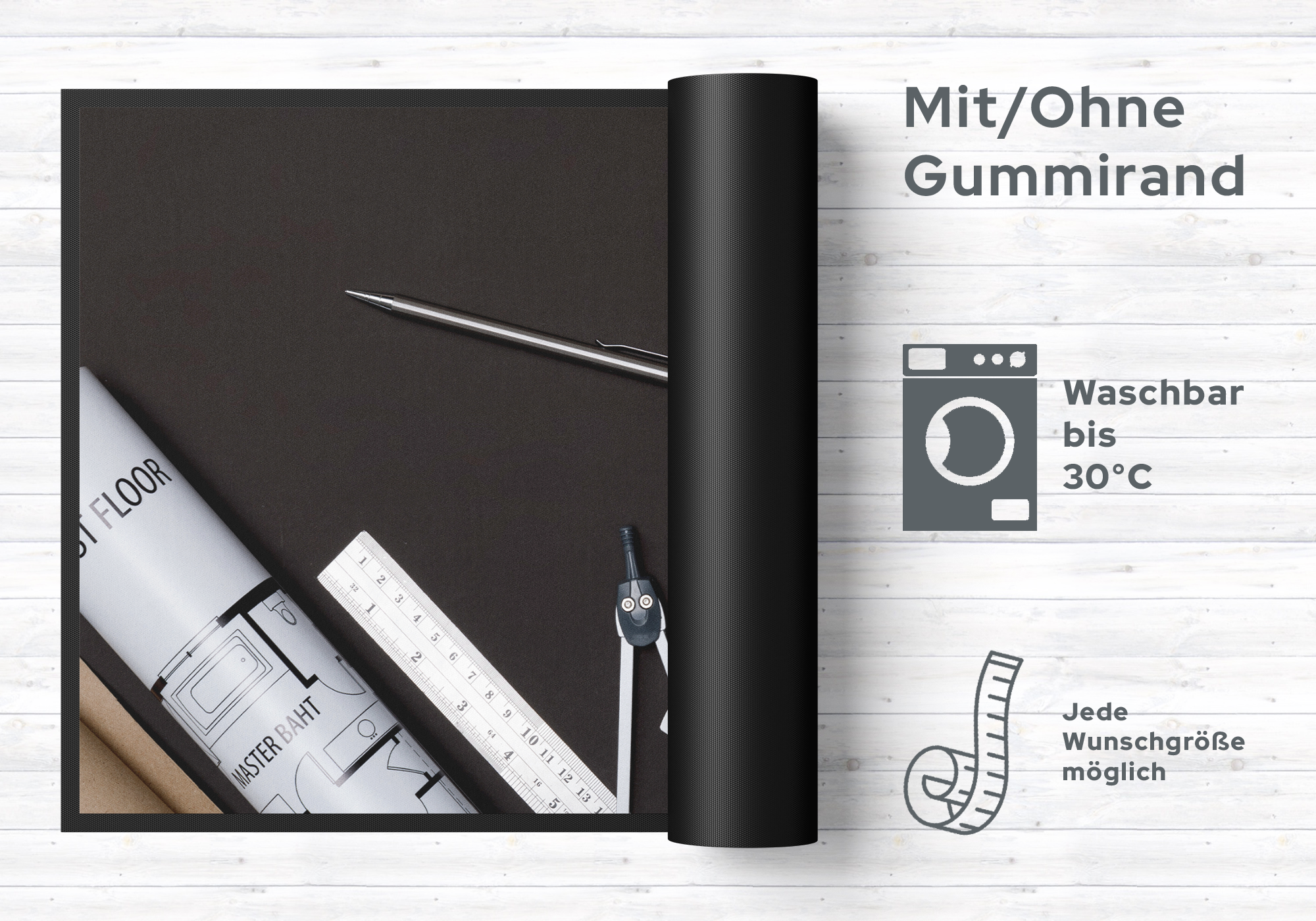 Fussmatte Architekt 11009