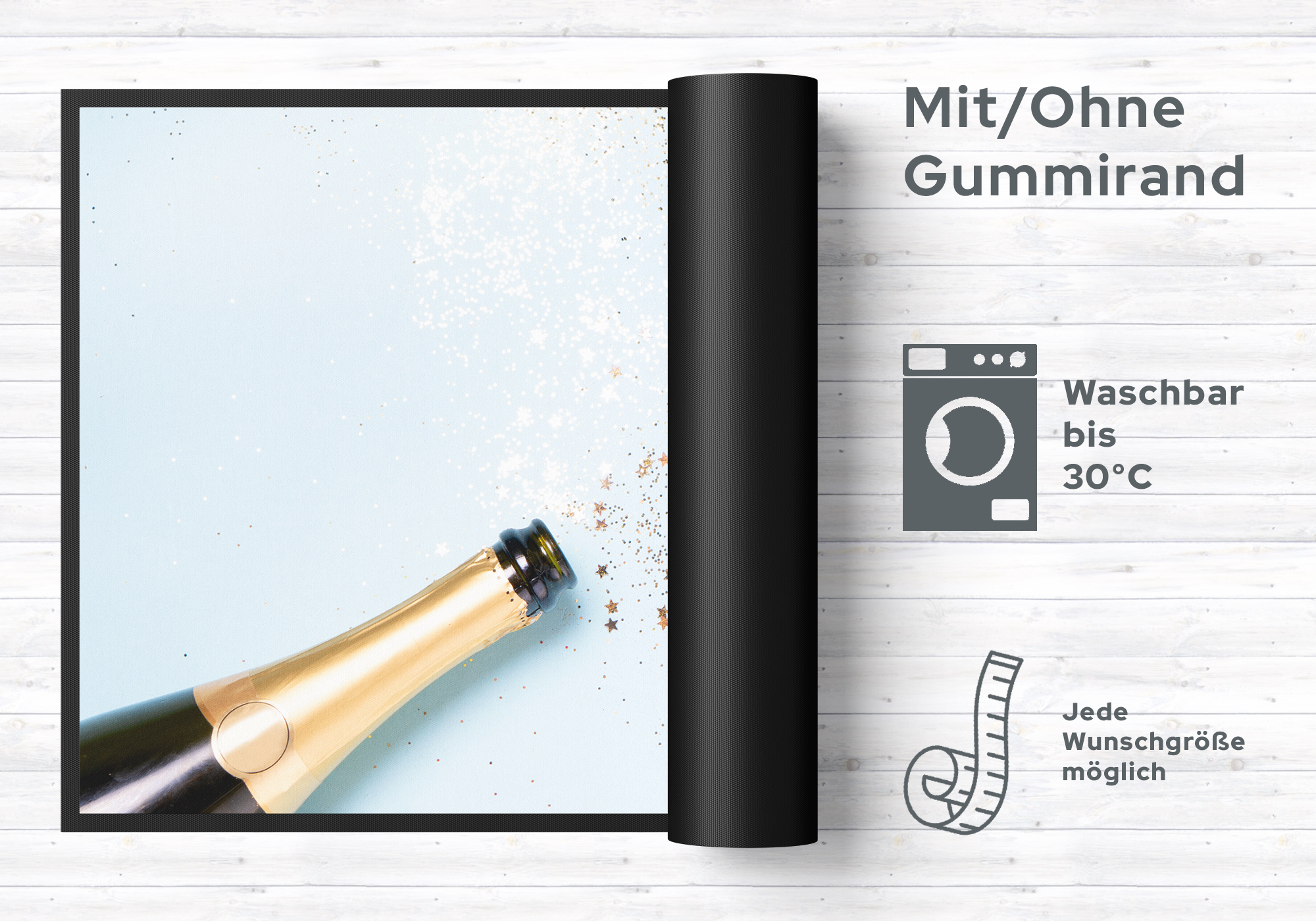 Fussmatte Champagner 11011