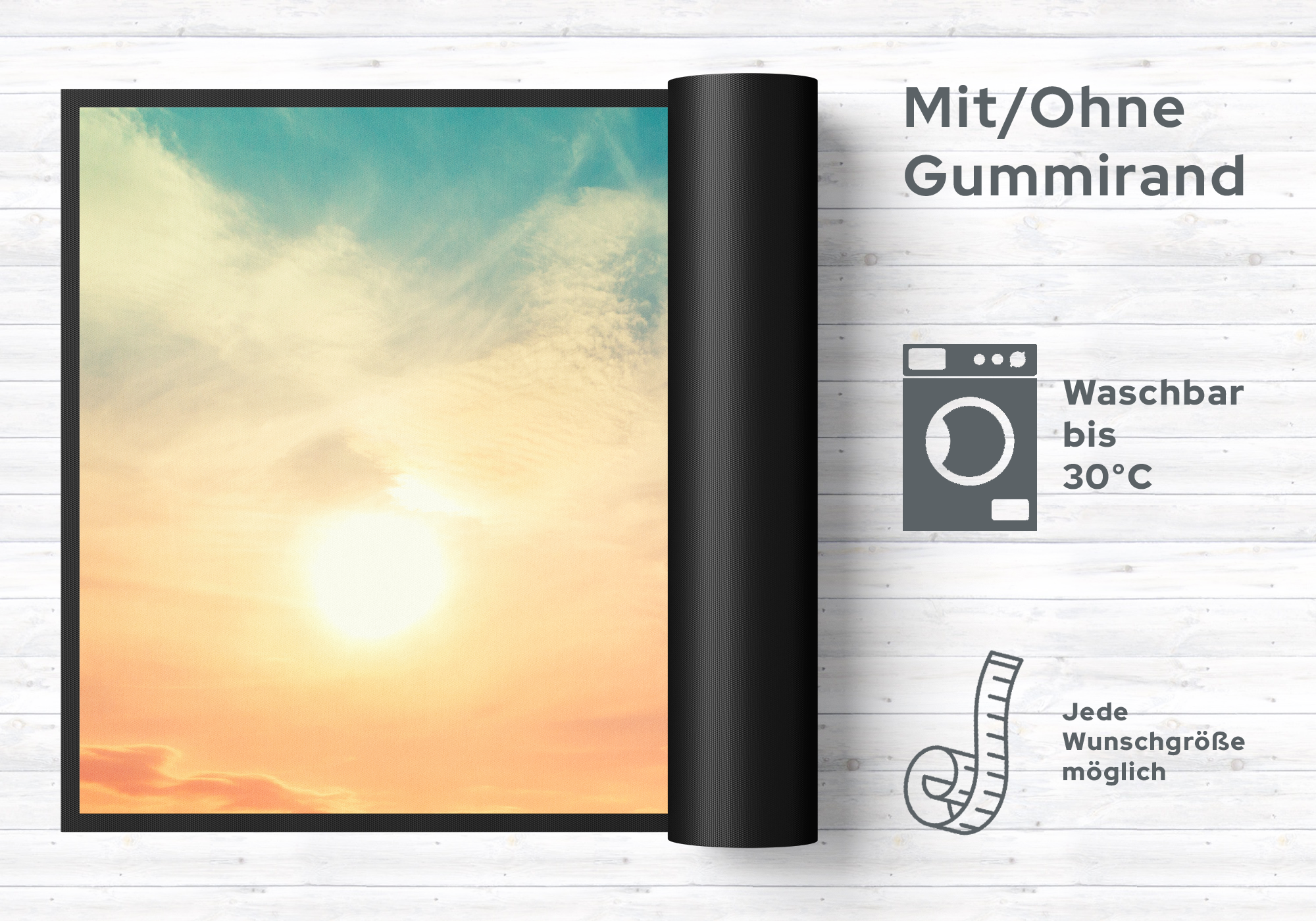 Fussmatte Sonnenaufgang 11012