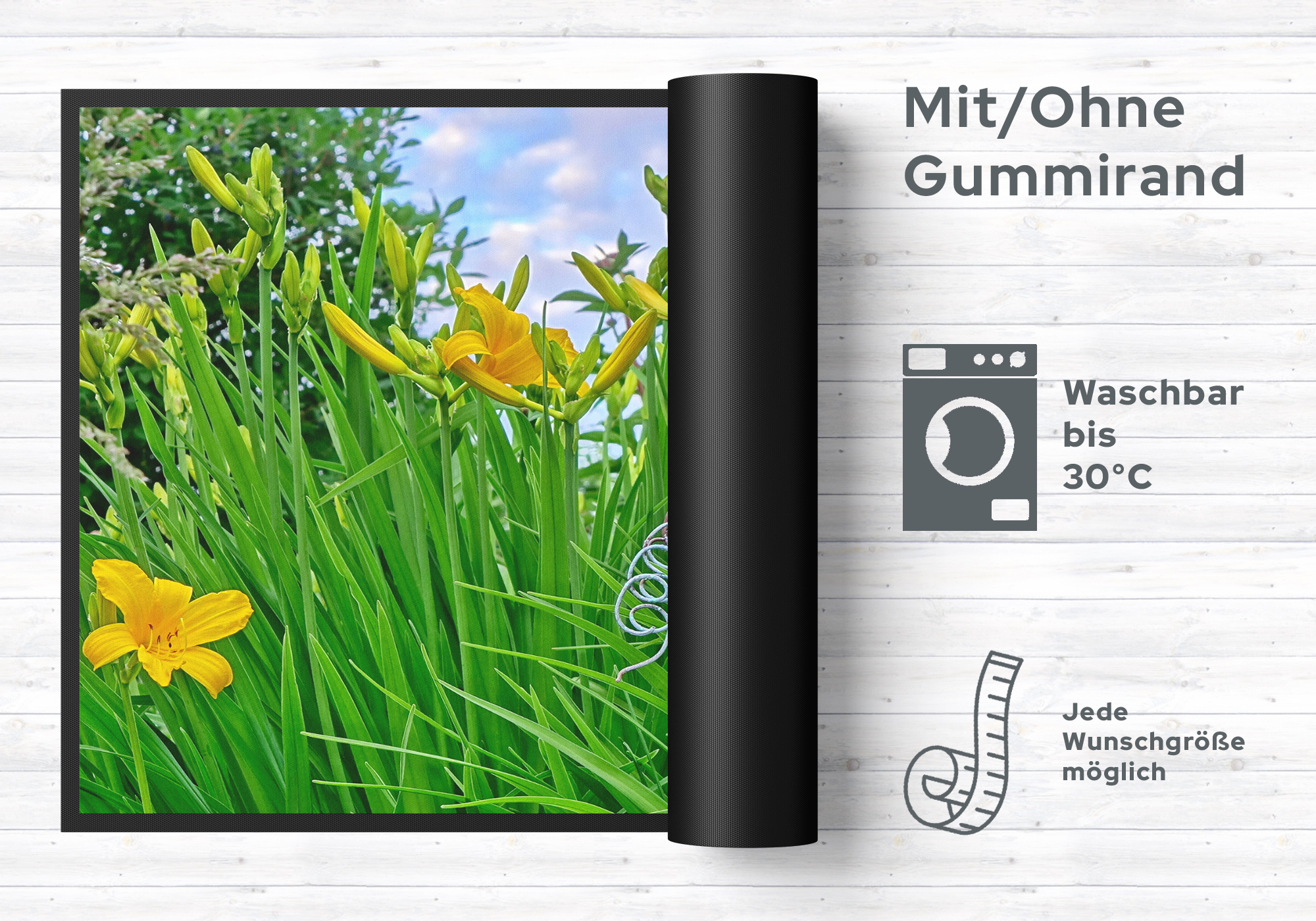 Fussmatte Gießkanne 4012